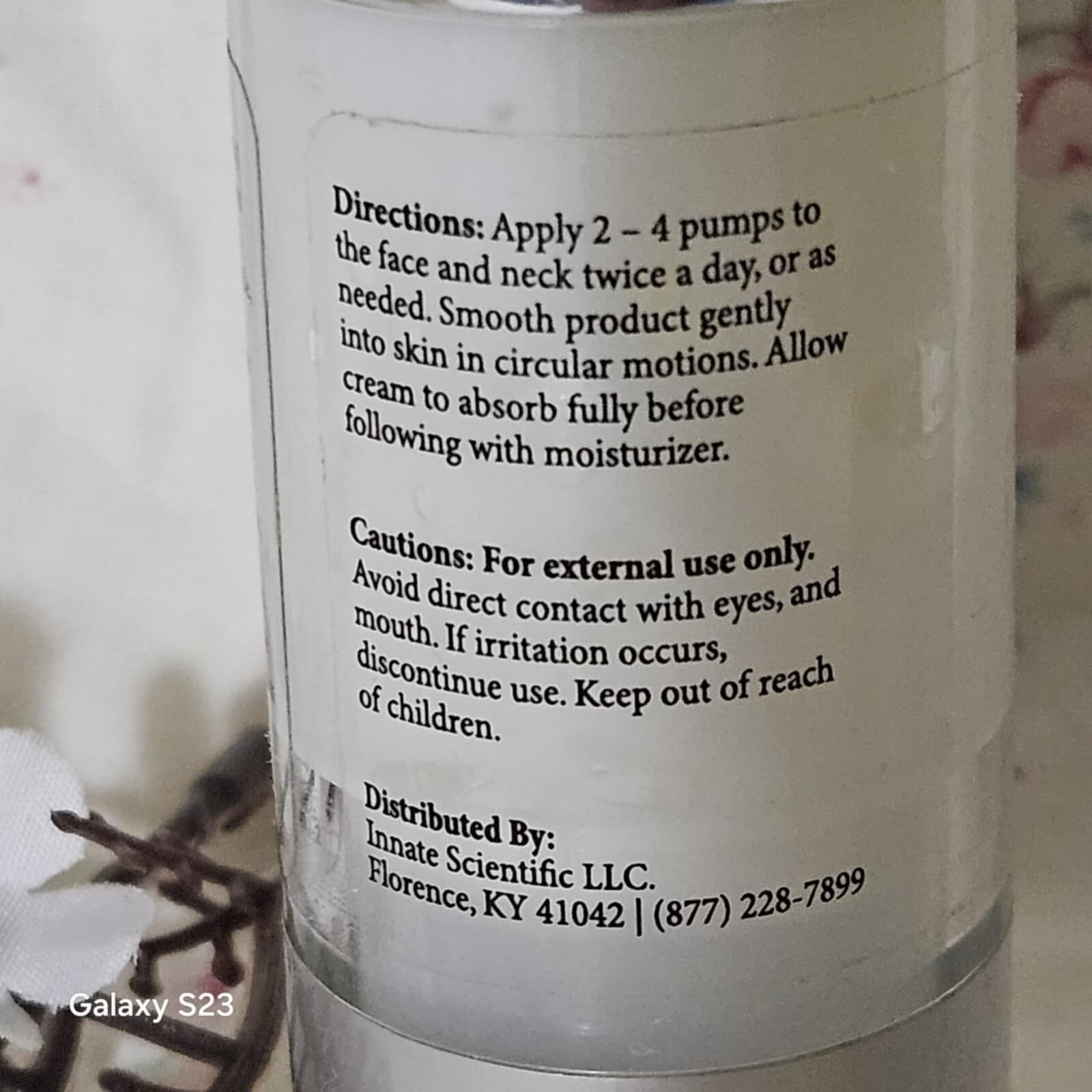 inate Skincare Rejuvenating Serum Glow Deep Hydrating Repair 1.0 Fl Oz - Thumbnail 3