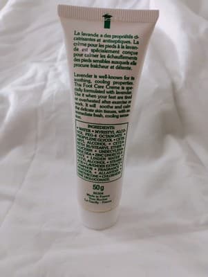 Yves Rocher Lavender Foot Cream 1.69 Oz Discontinued Vintage - Thumbnail 2