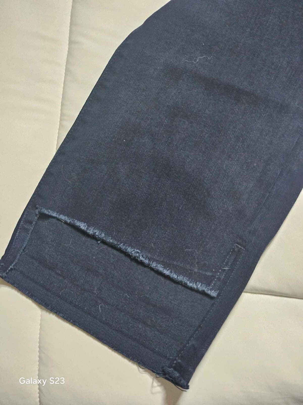 DKNY Women's Jeans Denim High Rise Straight Leg Stretch Blue Jeans Size 30 - Thumbnail 5