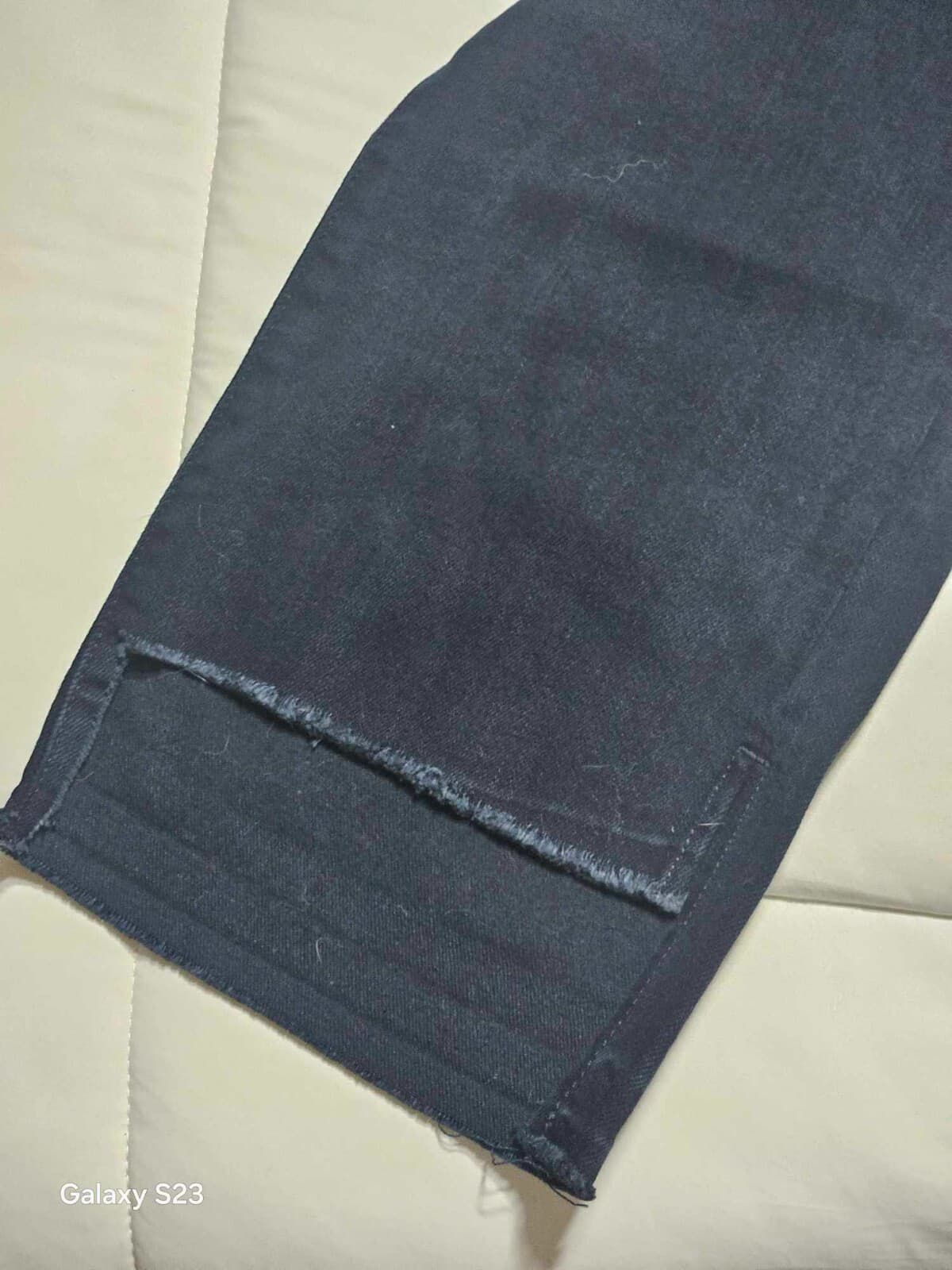 DKNY Women's Jeans Denim High Rise Straight Leg Stretch Blue Jeans Size 30 - Thumbnail 4