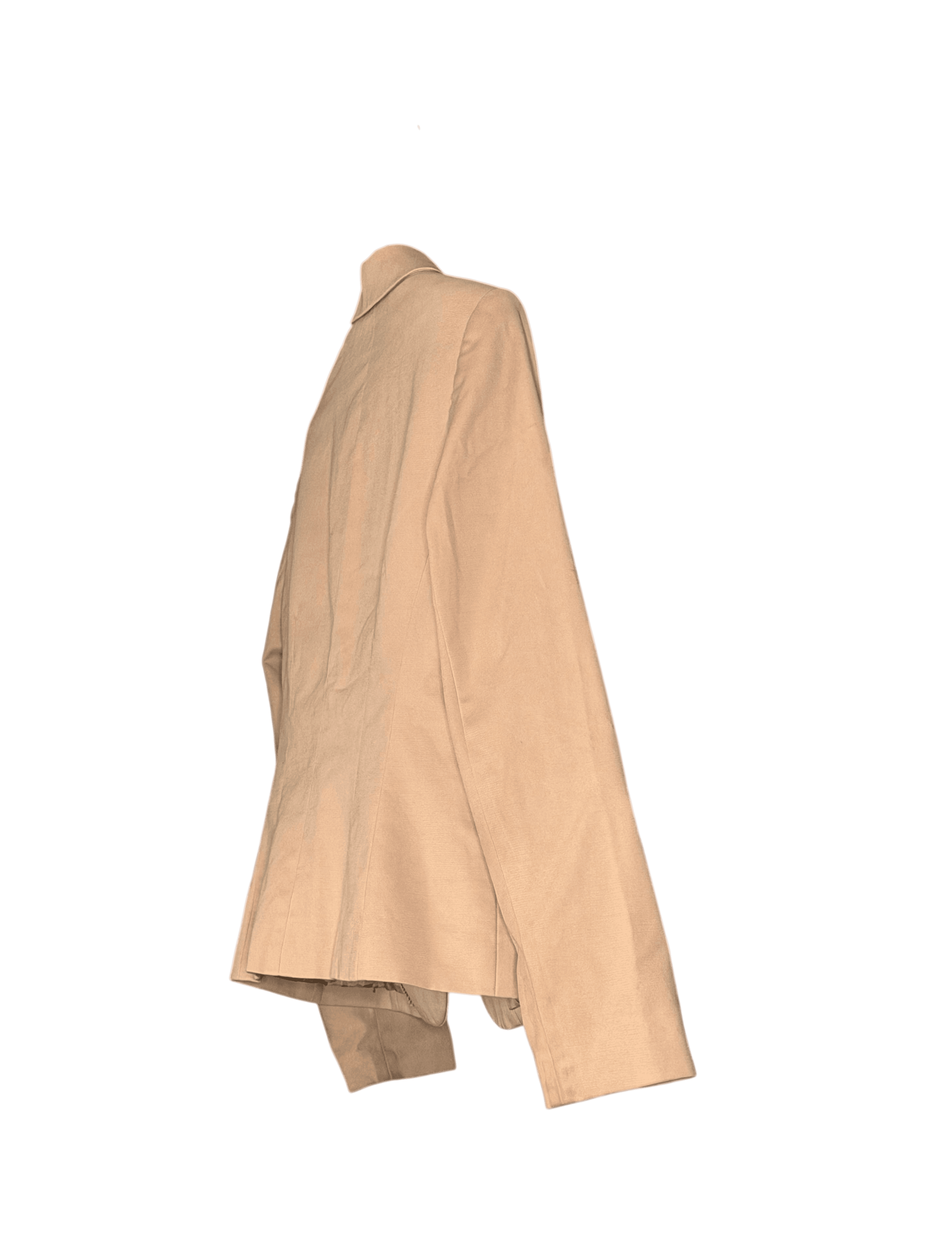 Jones Studio Beige Blazer with Leopard Print Lining - Thumbnail 2