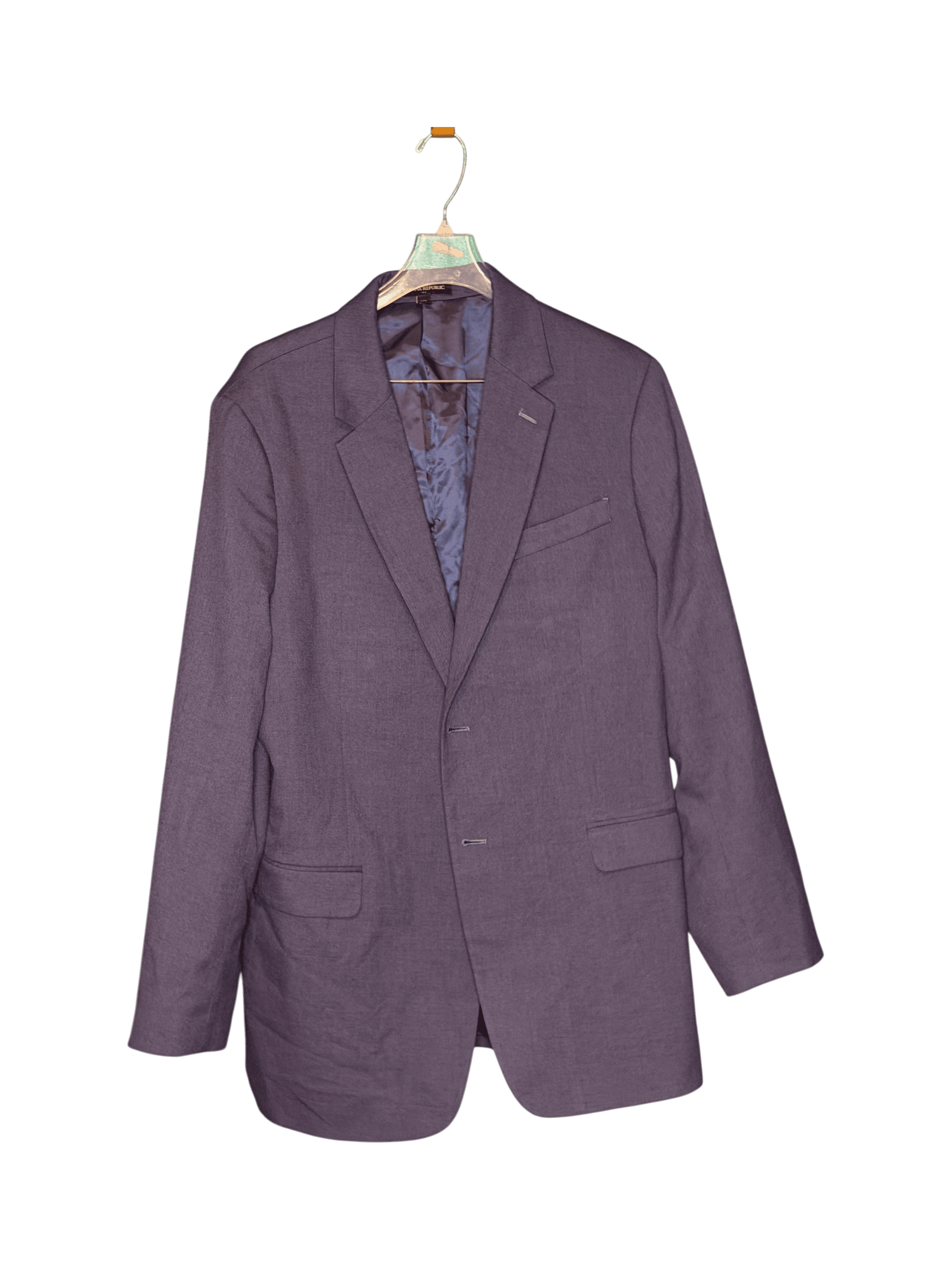 Banana Republic Navy Blazer Two-Button Jacket (Size 46L)