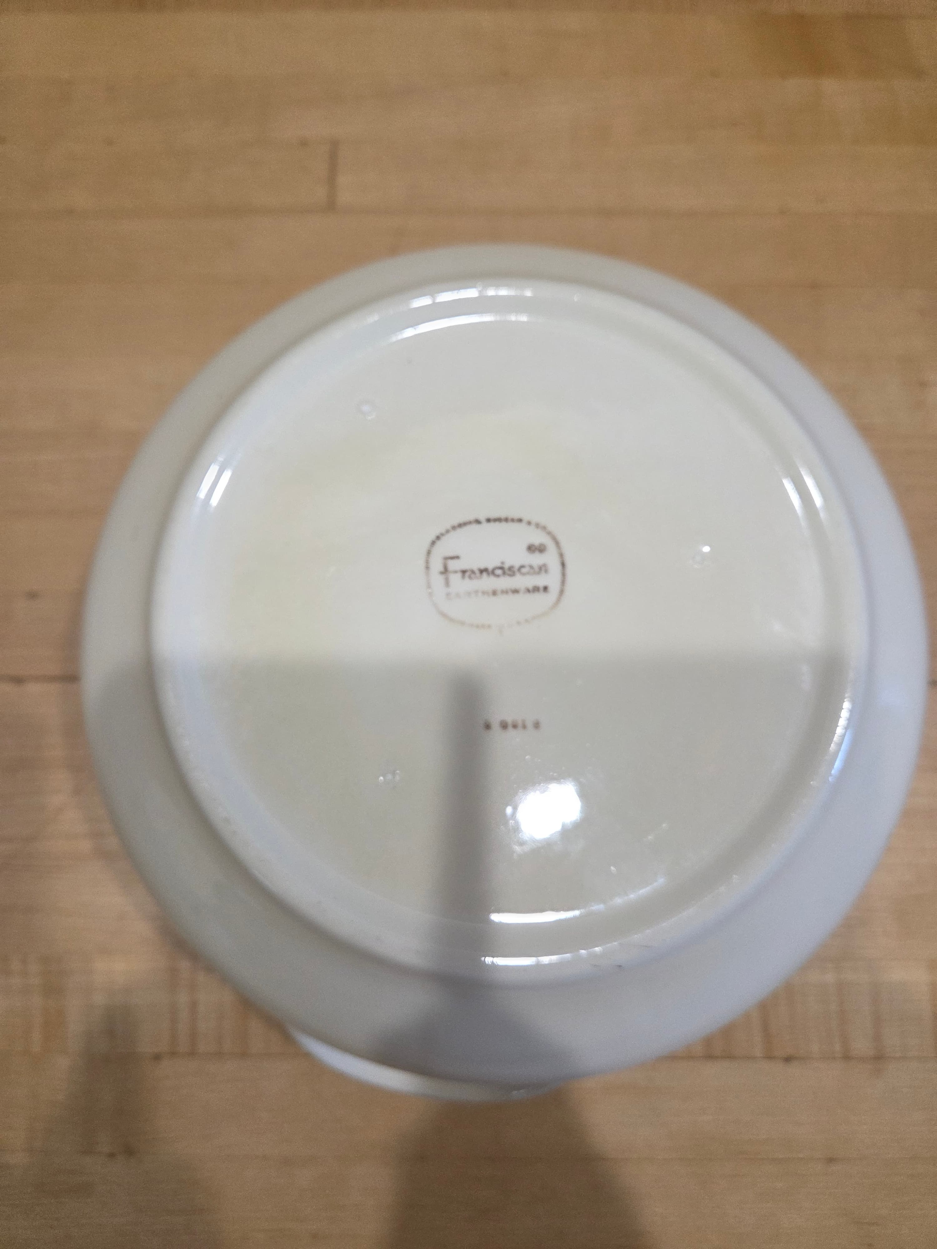 Vintage Treasure Craft Nina Purple Iris Ceramic Cookware Lidded Casserole Dish - Thumbnail 6