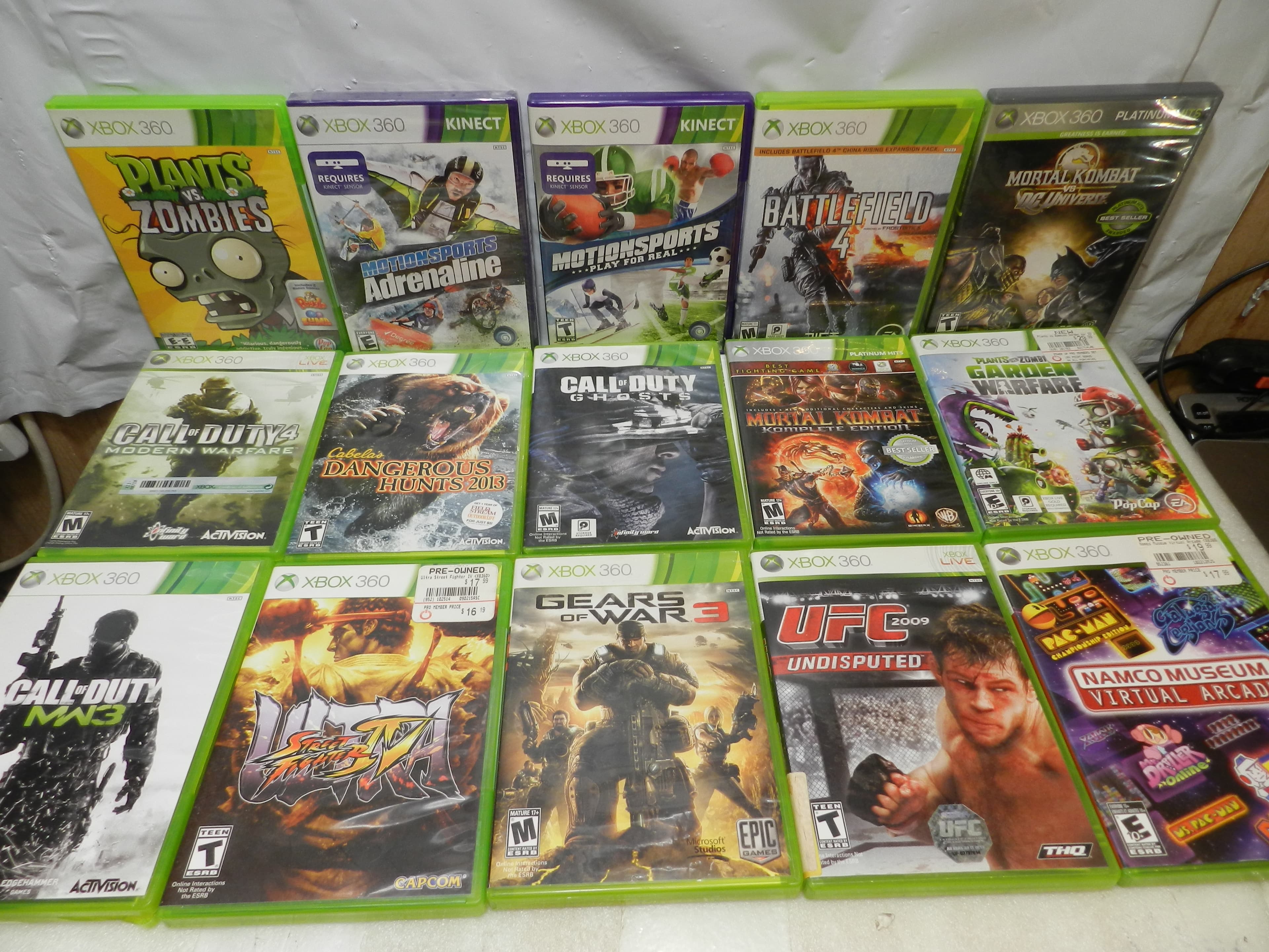 32 XBox 360 Games Call Duty Rayman Gears War Plant Zombies Banjo & more (O70M) - Thumbnail 4