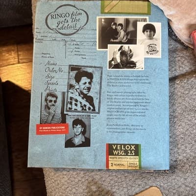Photograph By Ringo Starr Hardcover Book 2015 The Beatles Candid Photos Hardback - Thumbnail 4