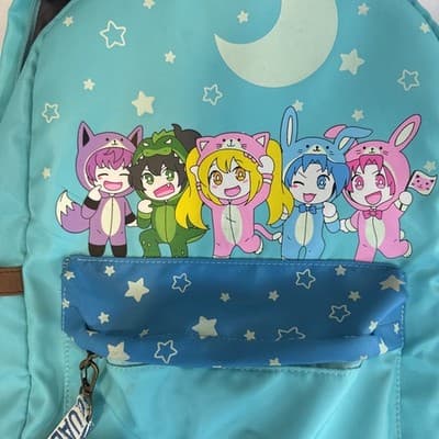 Rare InquisitorMaster Sleepover Squad Glow-in-the-Dark Backpack Collectible Rare - Thumbnail 2