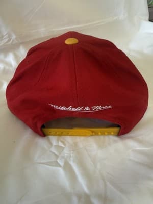 Houston Rockets NBA Hardwood Classics Mitchell & Ness Retro Snapback Hat - Thumbnail 2