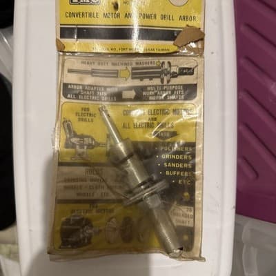 TMC Convertible motor and power drill arbor tool - Thumbnail 2