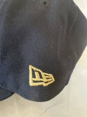 Houston Astros 7 3/8 New Era Hat Cap 2017 World Series Champions Gold Patch NWOT - Thumbnail 3