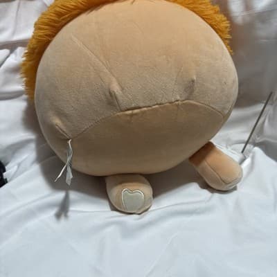 Squishmallows Shasta Peach Bigfoot 12" Tropical Flower Plush NWT Rare - Thumbnail 3