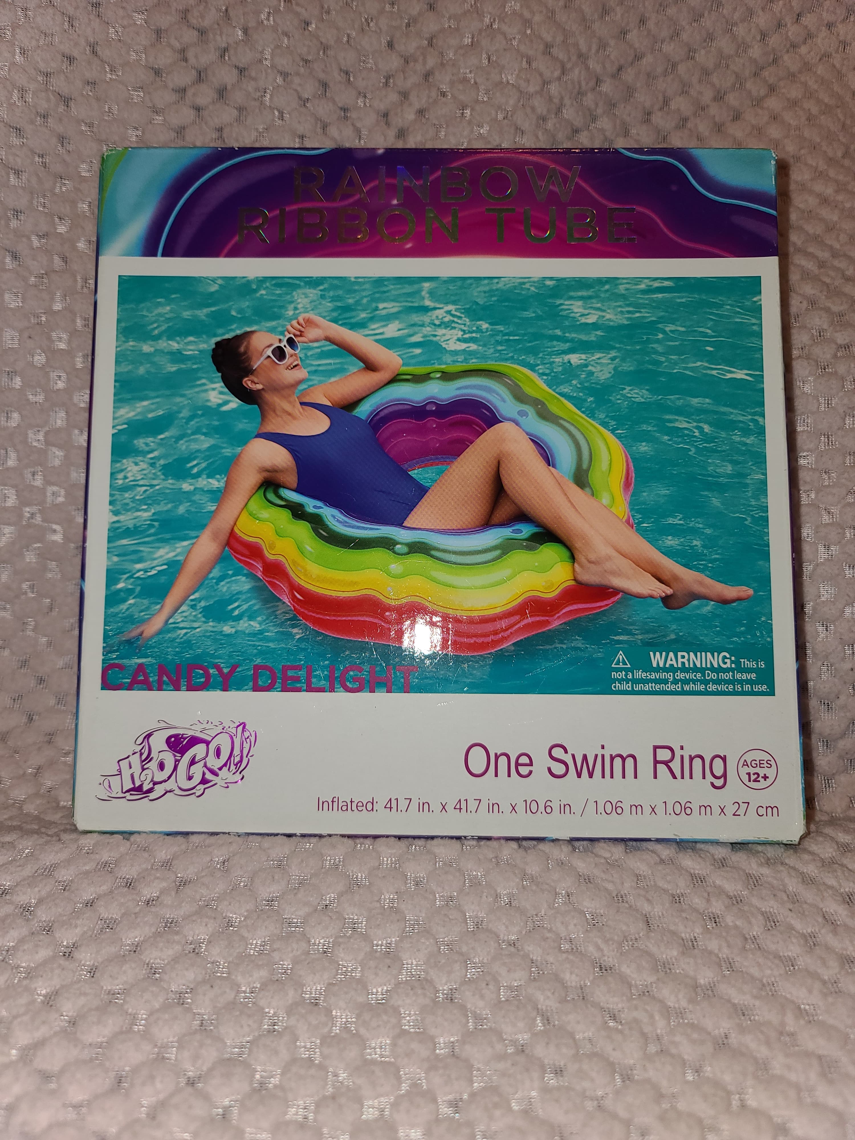 Bestway Rainbow Ribbon Tube Inflatable Pool Float - Thumbnail 3