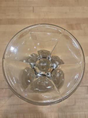 Vintage Indiana Glass Diamond Point Clear Apothecary Jar Tall Candy Dish 15.5 - Thumbnail 4