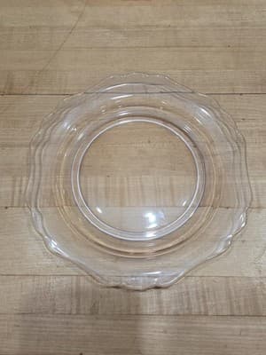 Vintage Fostoria Fairfax Pink Depression Glass Salad Plates Set of 6 - Thumbnail 2