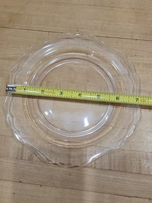 Vintage Fostoria Fairfax Pink Depression Glass Salad Plates Set of 6 - Thumbnail 3