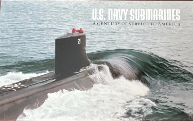 US Stamp Scott# BK279 U.S. Navy Submarines 2000 MNH H351