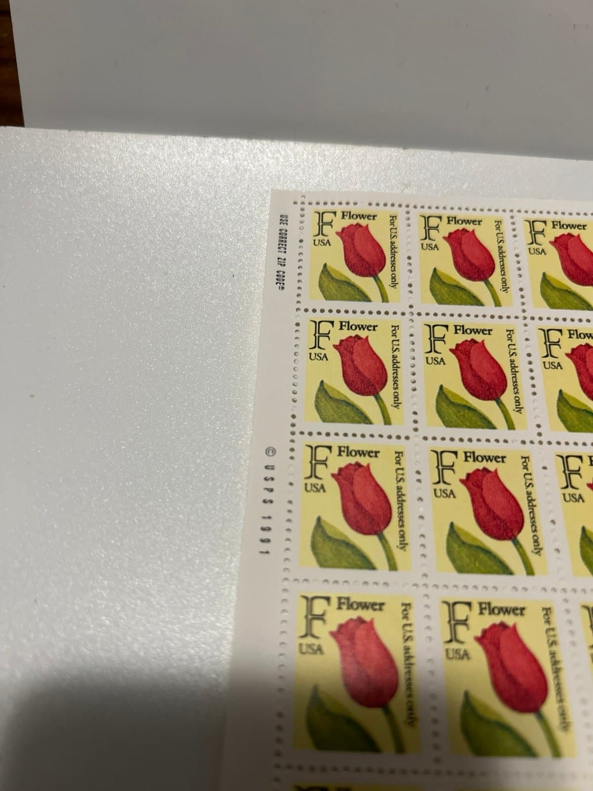 United States 29¢ Flower Postage Stamp MNH Full Sheet - Thumbnail 3
