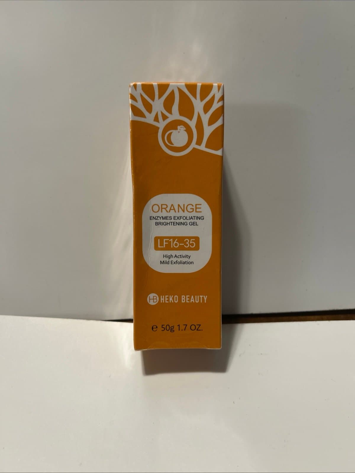 Heko Beauty Orange Enzymes Exfoliating Brightening Face Body Scrub 50g 1.7oz