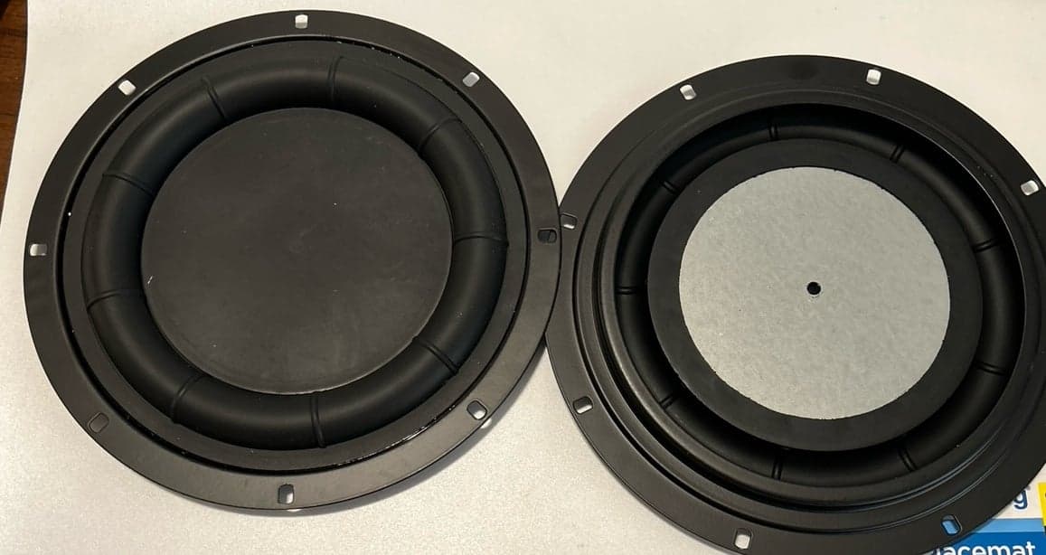 Loudspeaker Subwoofer Diaphragm Woofer Radiator Bass Passive Horn 8in