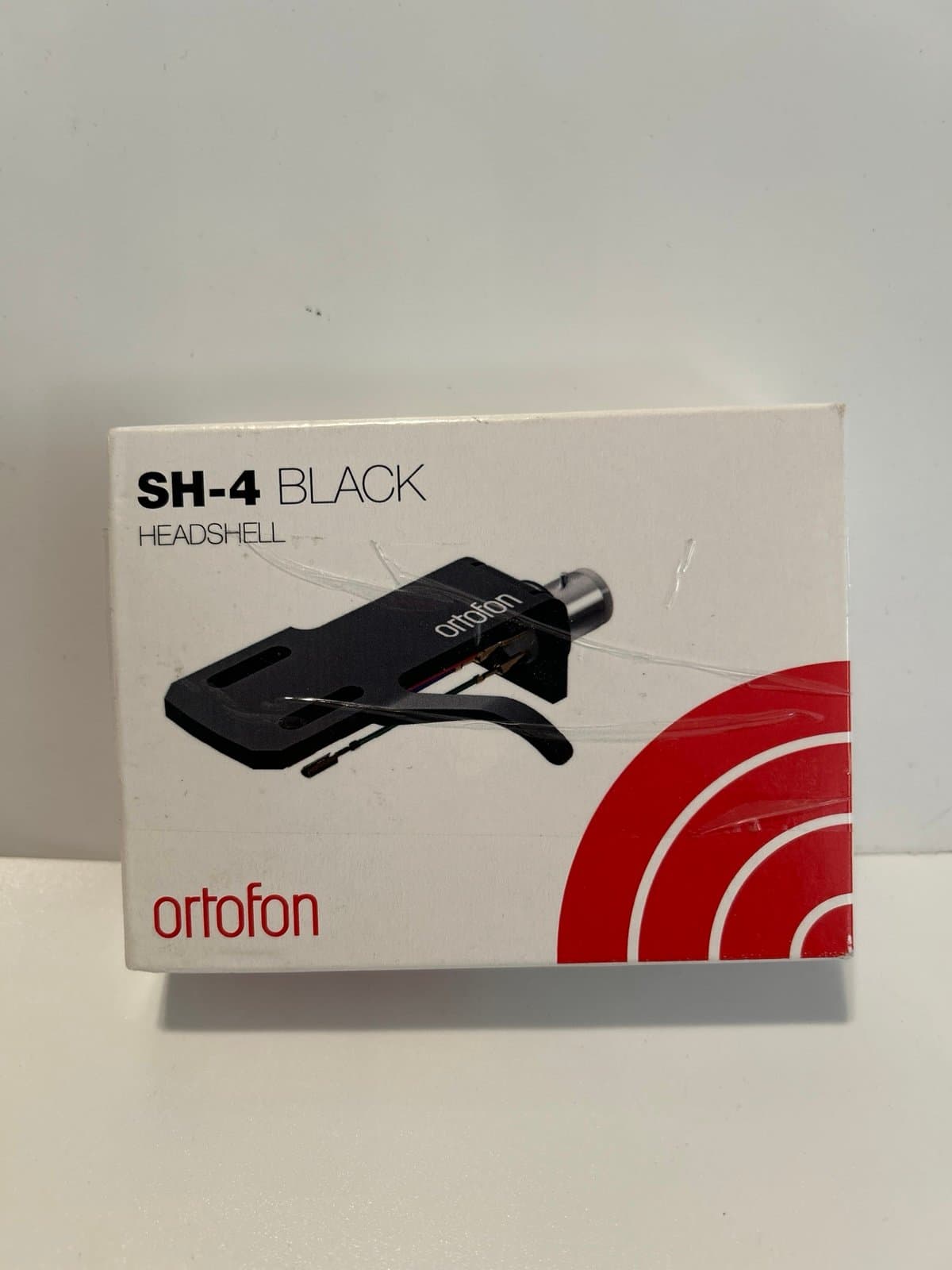 ORTOFON Cartridge Headshell SH-4 (Black Version), Made in Denmark