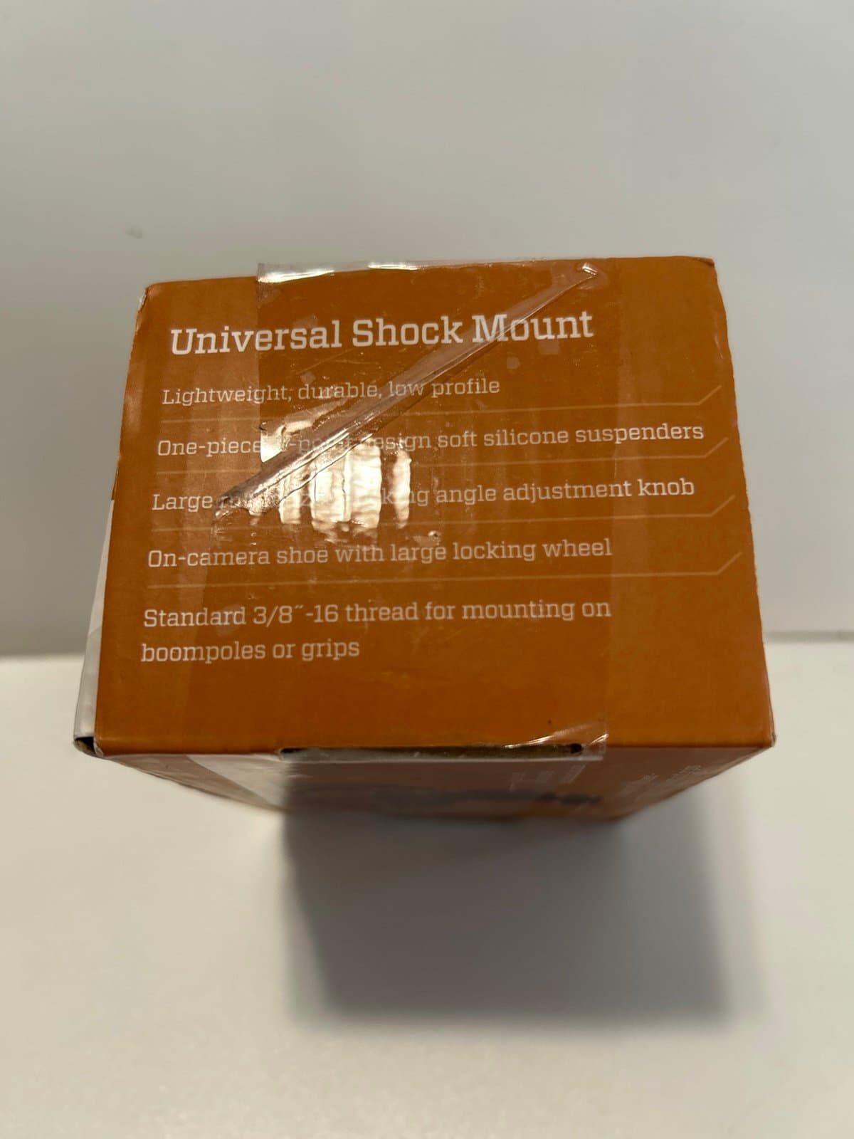 Auray DUSM-1 Universal Shock Mount for Shotgun Microphones, Lightweight, Durable - Thumbnail 3