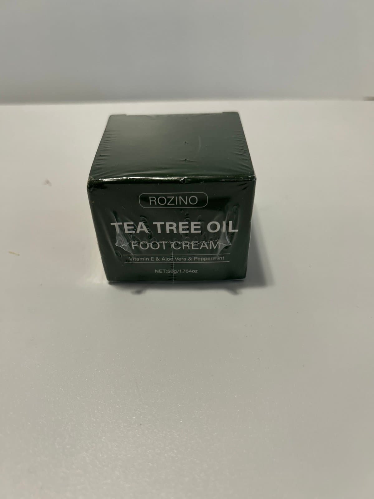 Tea Tree Oil Foot Cream | For Itchy Skin, Foot Odor & Toe Nail Care
