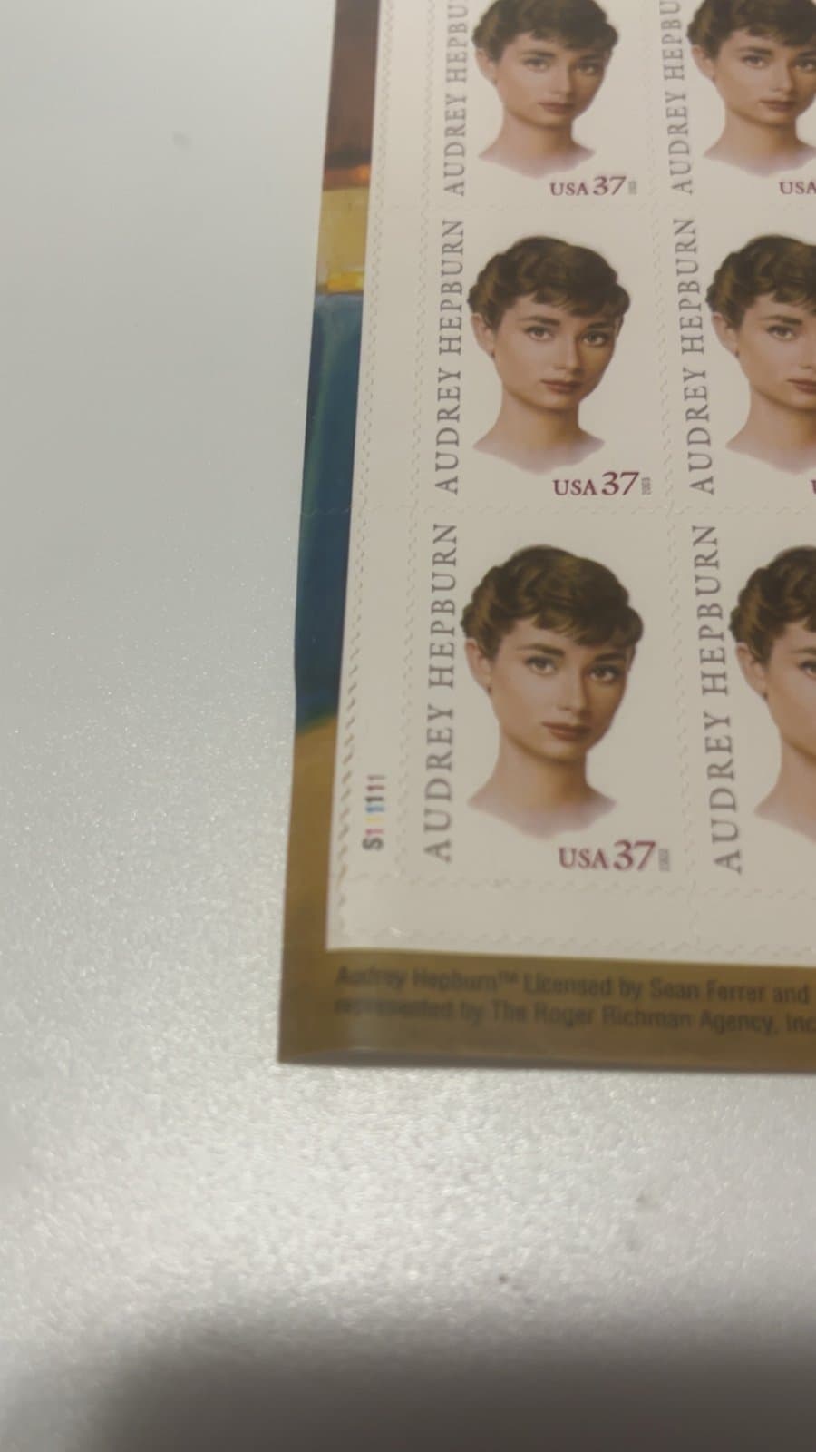 Scott 3786, 37 cent, Audrey Hepburn, Sheet - Thumbnail 4