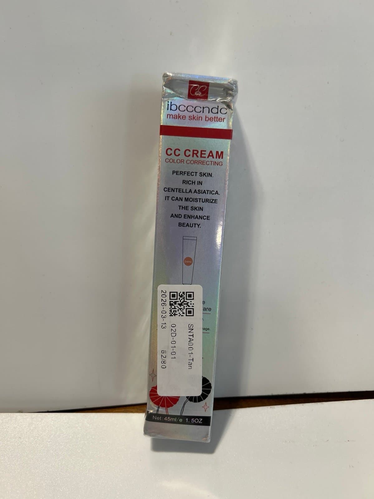 Ibcccndc Color Correcting Cream make skin better, even skin tone, tan.