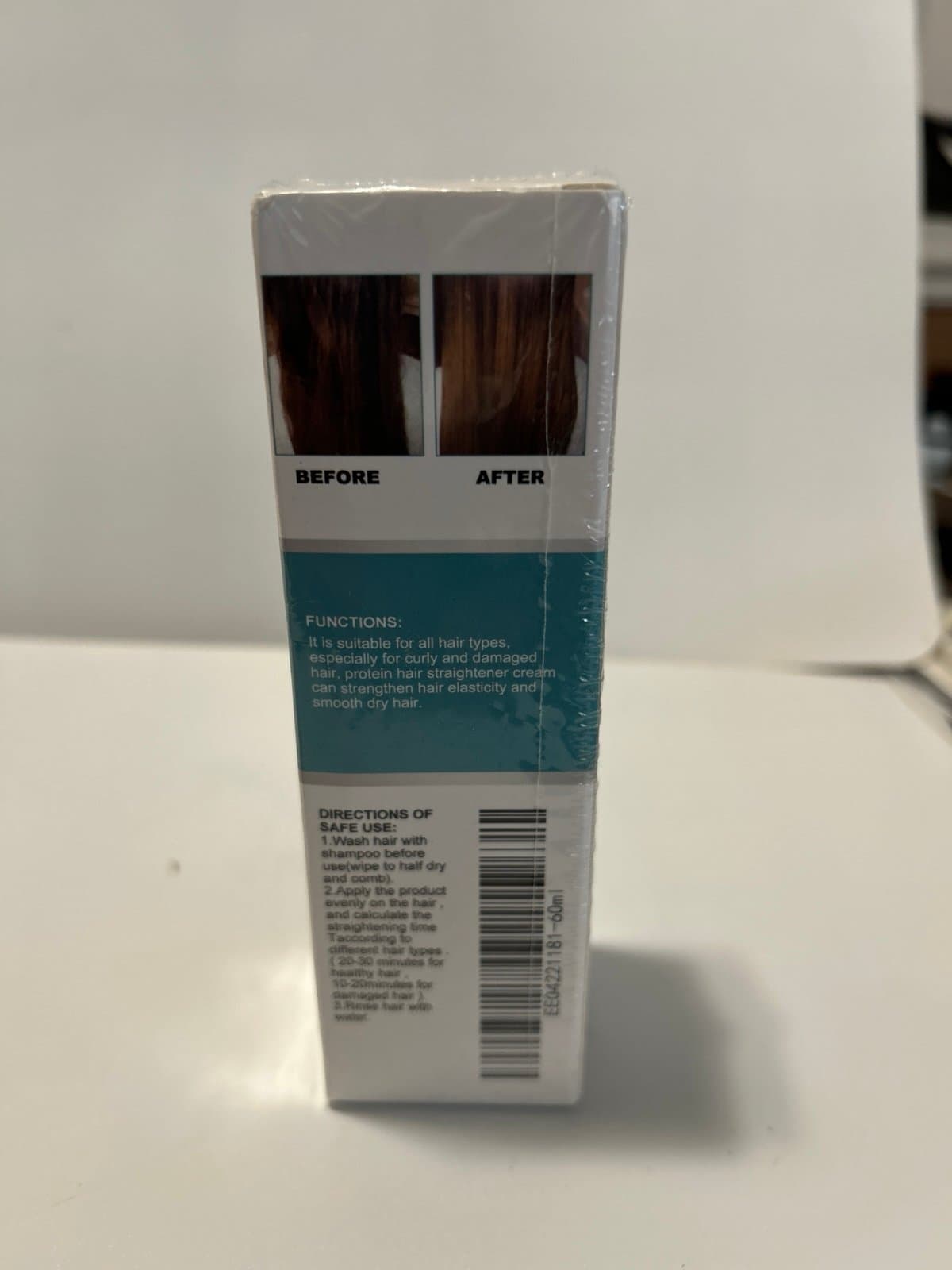 Protein Hair Straightening Cream, Silk & Gloss Hair Straightening Cream 60ml - Thumbnail 3