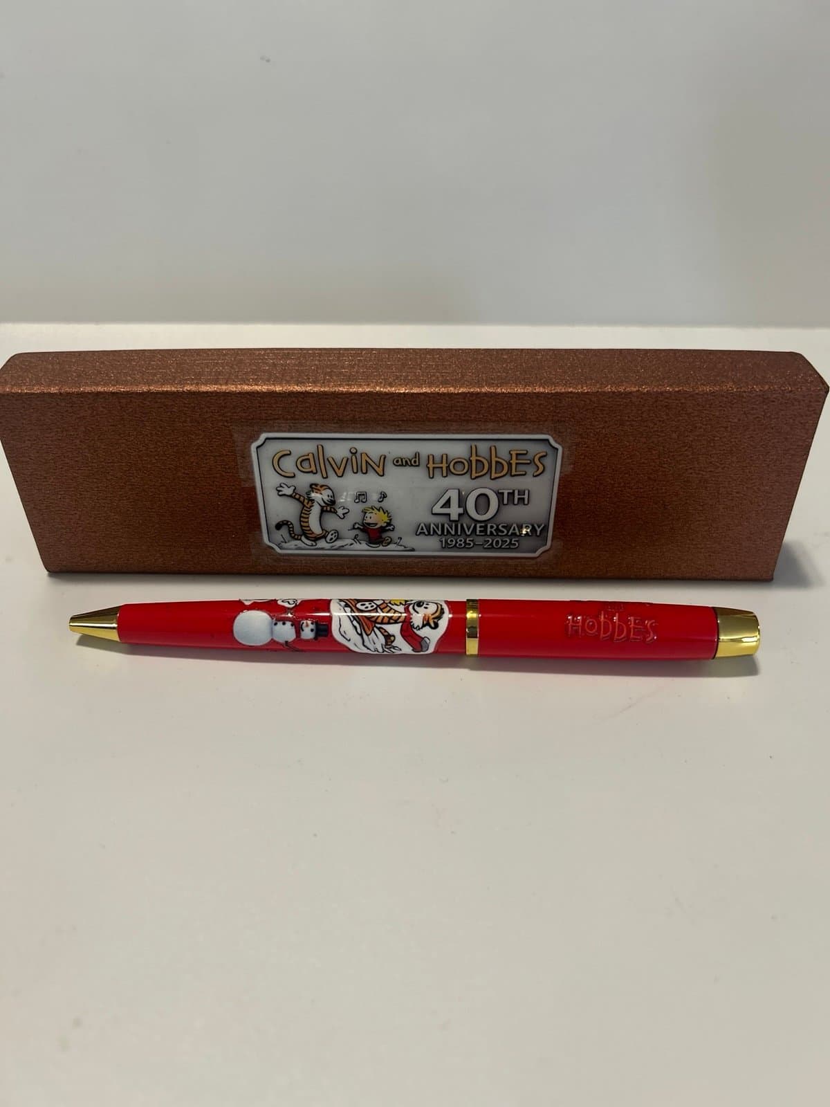 Calvin and Hobbes 40th Anniversary ball point pen