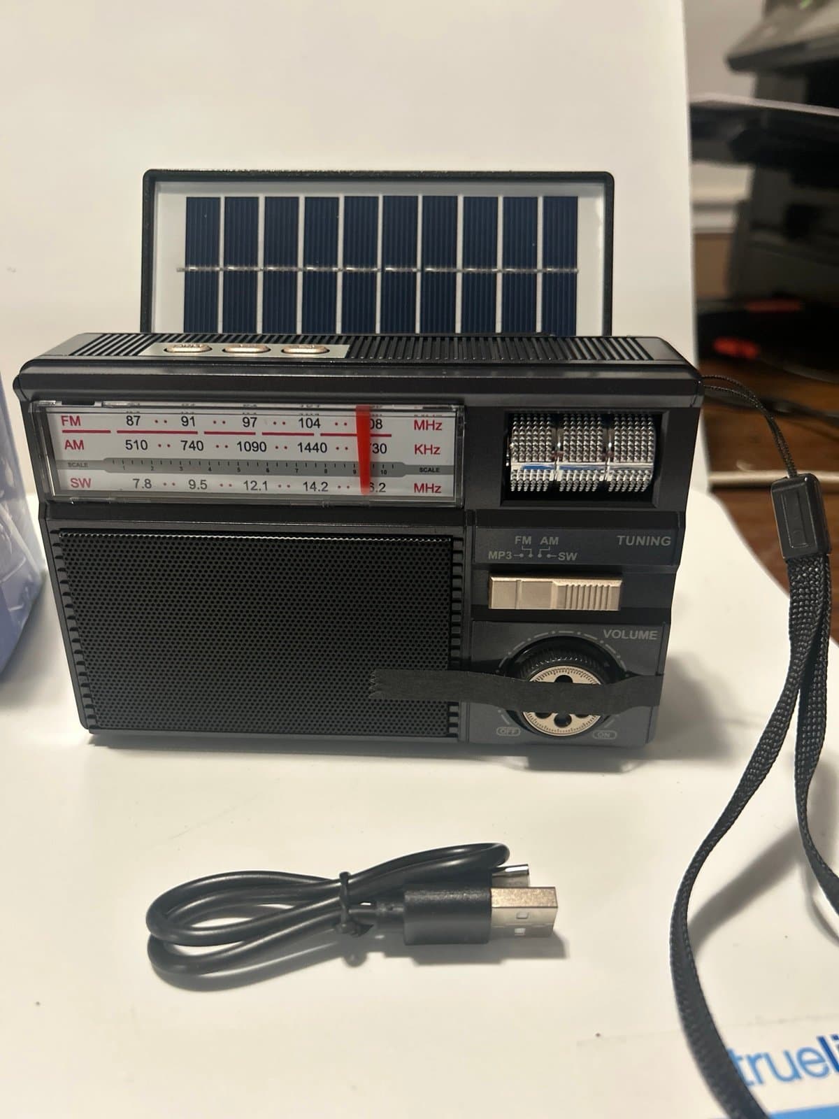 MG005 Portable Radio AM FM Shortwave with Bluetooth Speaker, Transistor Radio - Thumbnail 2