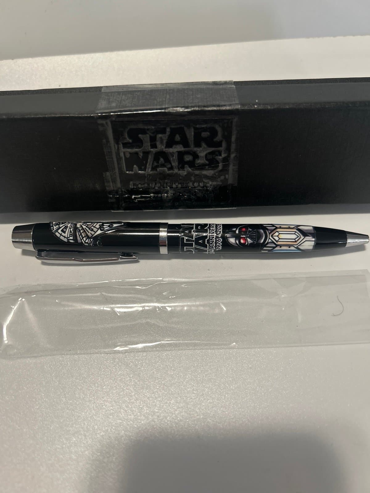 Star Wars 50th Anniversary Edition Metal Ballpoint Pen Black Ink in Box - Thumbnail 2