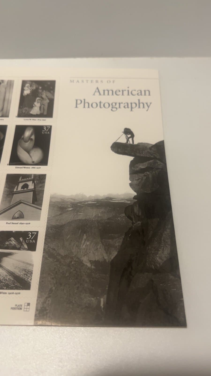 US #3649 Full Mint Sheet - American Photography Commemorative Issue- 37 cent MNH - Thumbnail 2