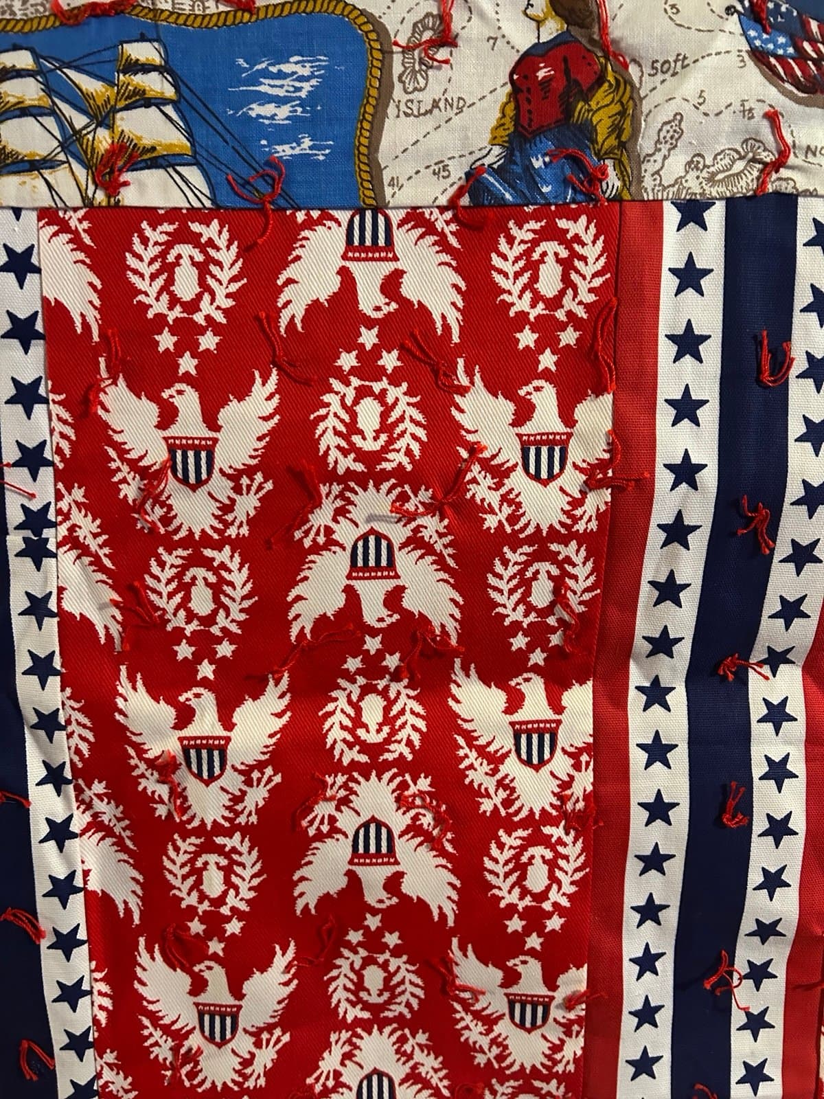 1970’s Handmade Quilt - Thumbnail 4