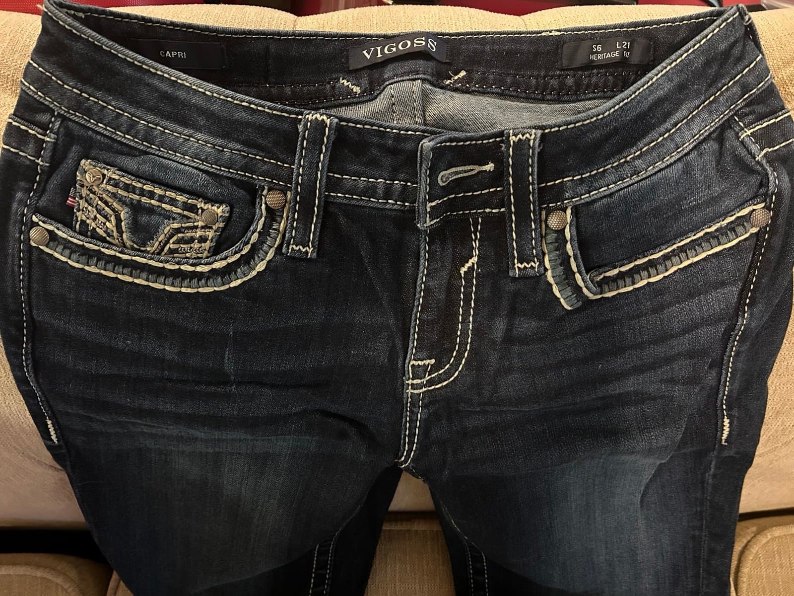 Vigoss women’s capris size 6 heritage fit - Thumbnail 5