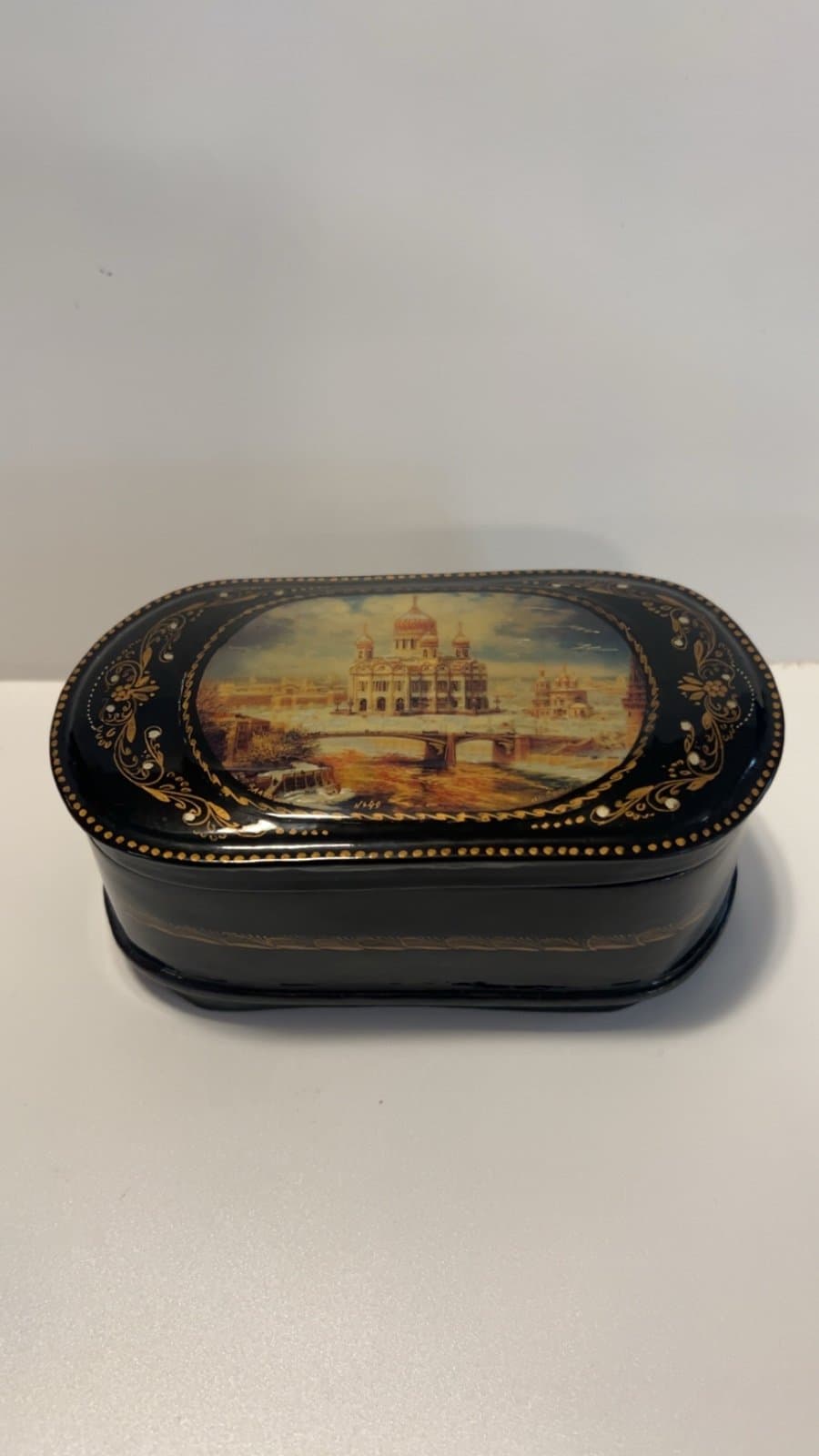 Russian Jewelry Music Box - Thumbnail 2