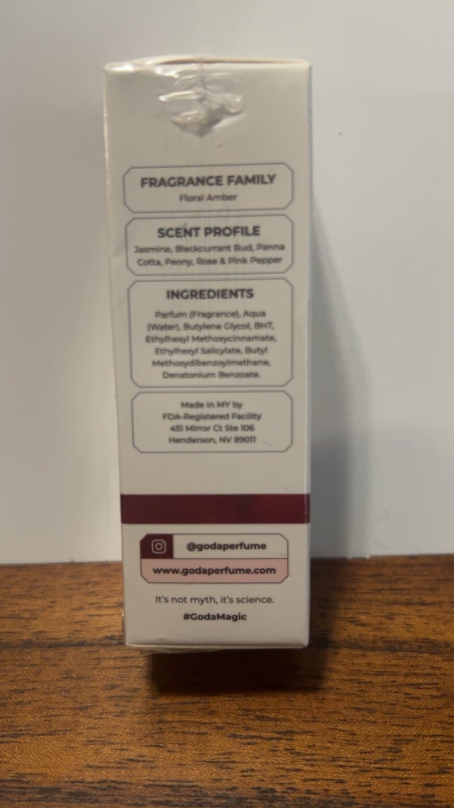 GODA The Sense of Seduction For Her Pheromone Infused Perfume 15 ml Floral Amber - Thumbnail 4