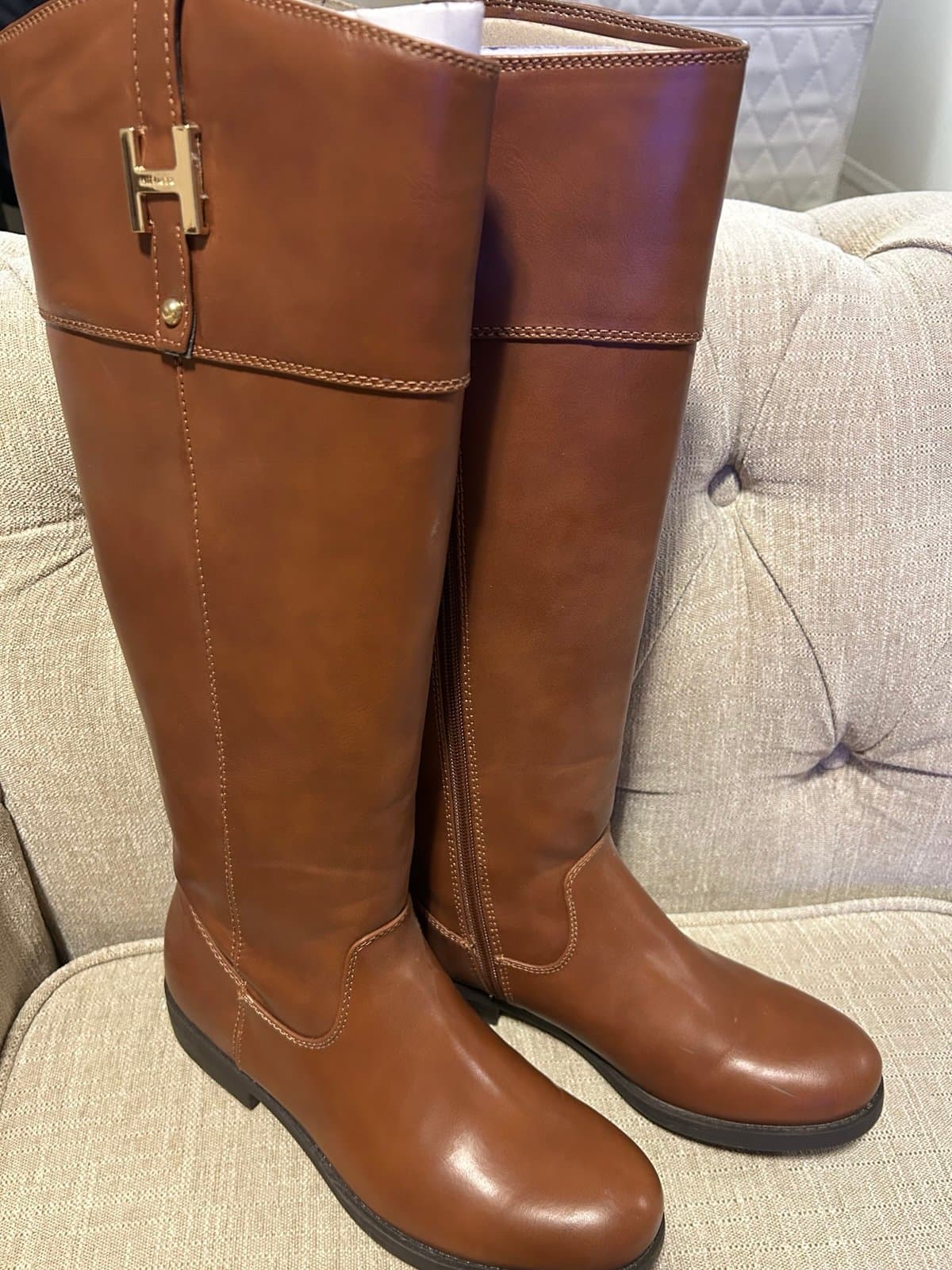Tommy Hilfiger Tall Boots Leather
