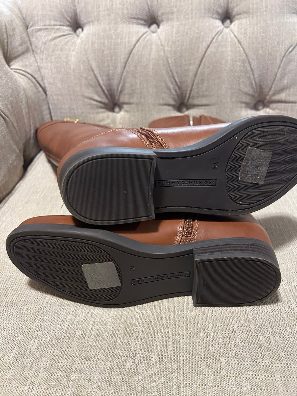 Tommy Hilfiger Tall Boots Leather - Thumbnail 3