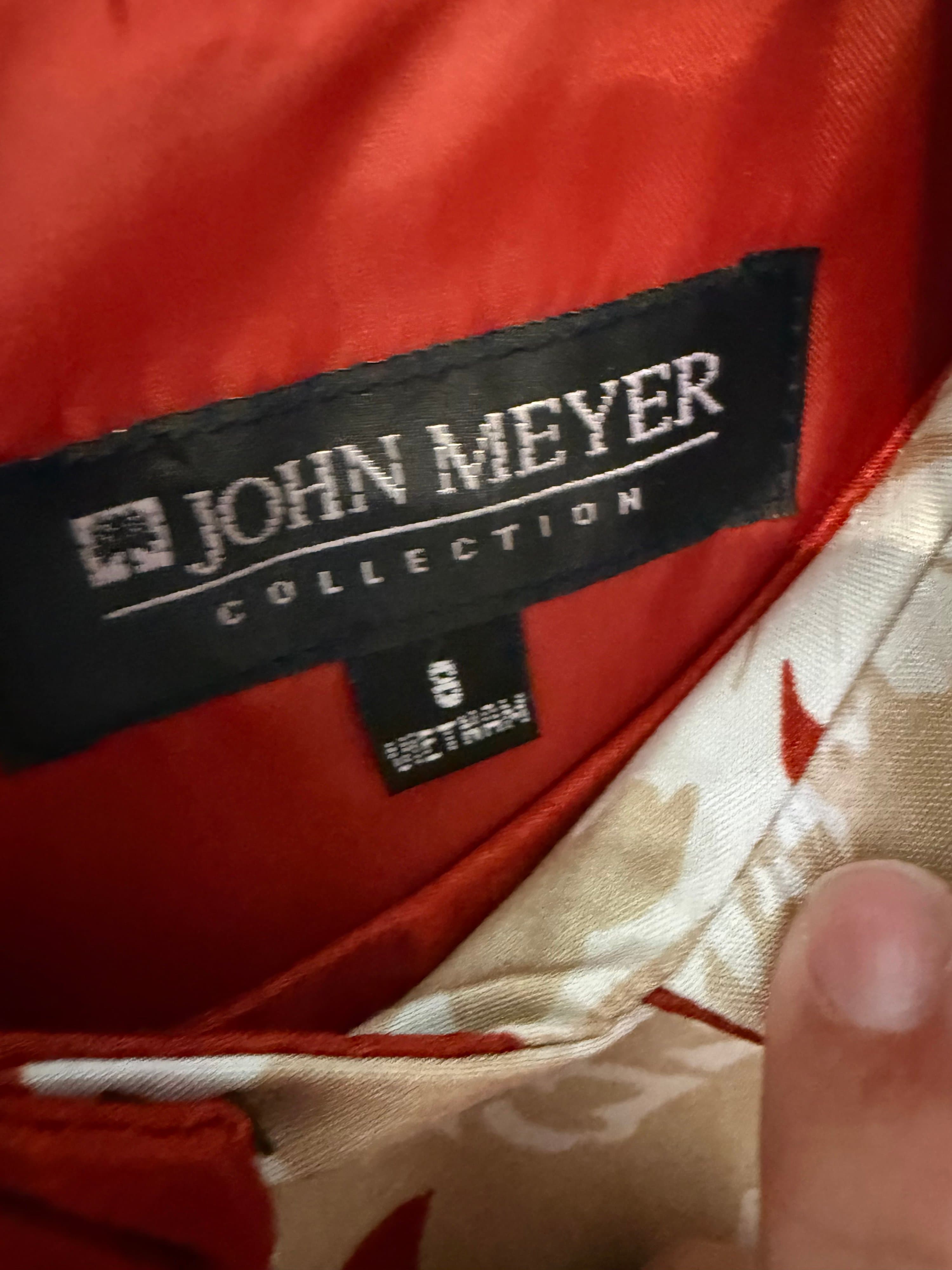 John Meyer Floral Coat Size 8 - Thumbnail 2