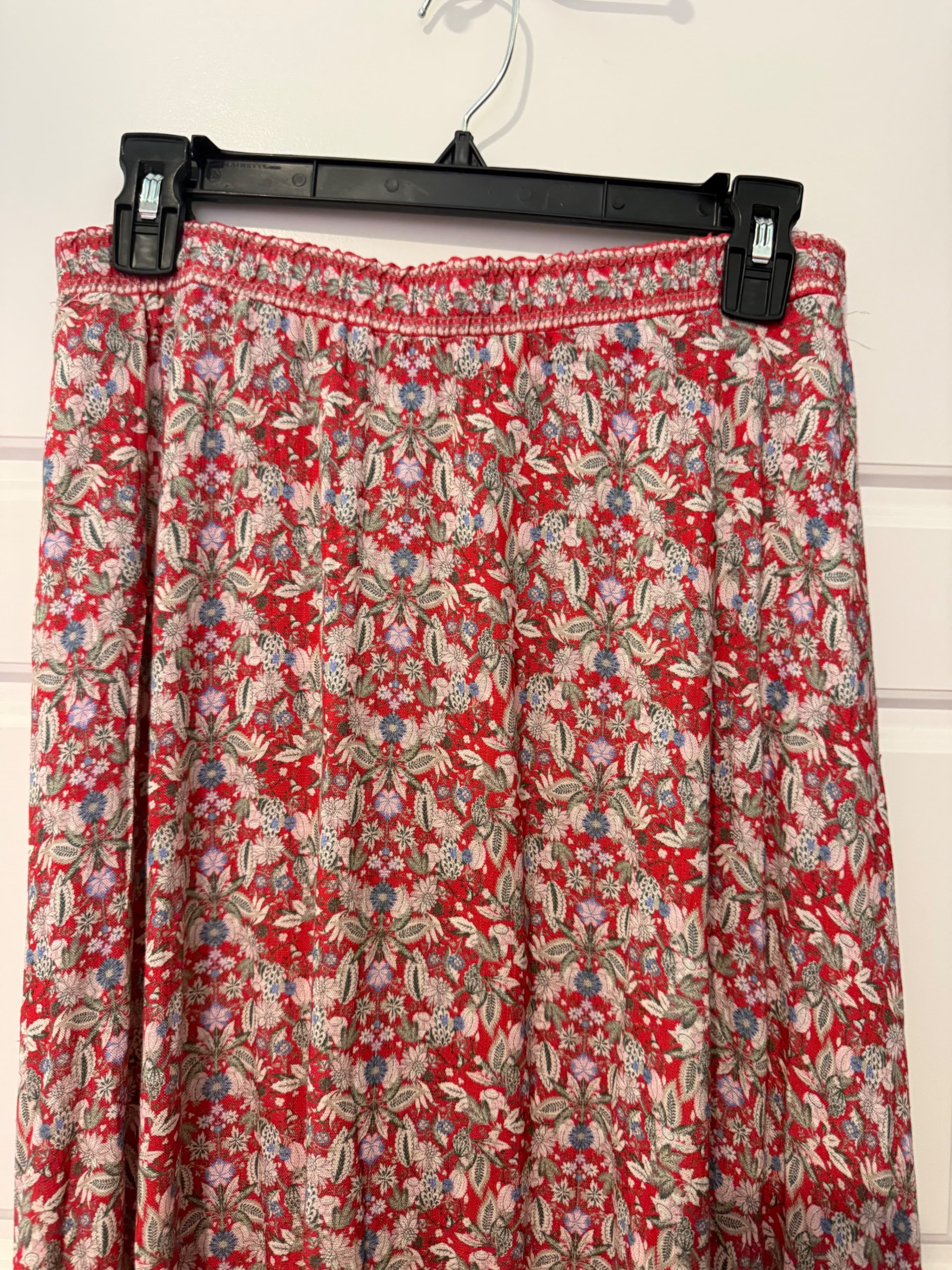 Max Studio London Floral Maxi Skirt Size M - Thumbnail 3
