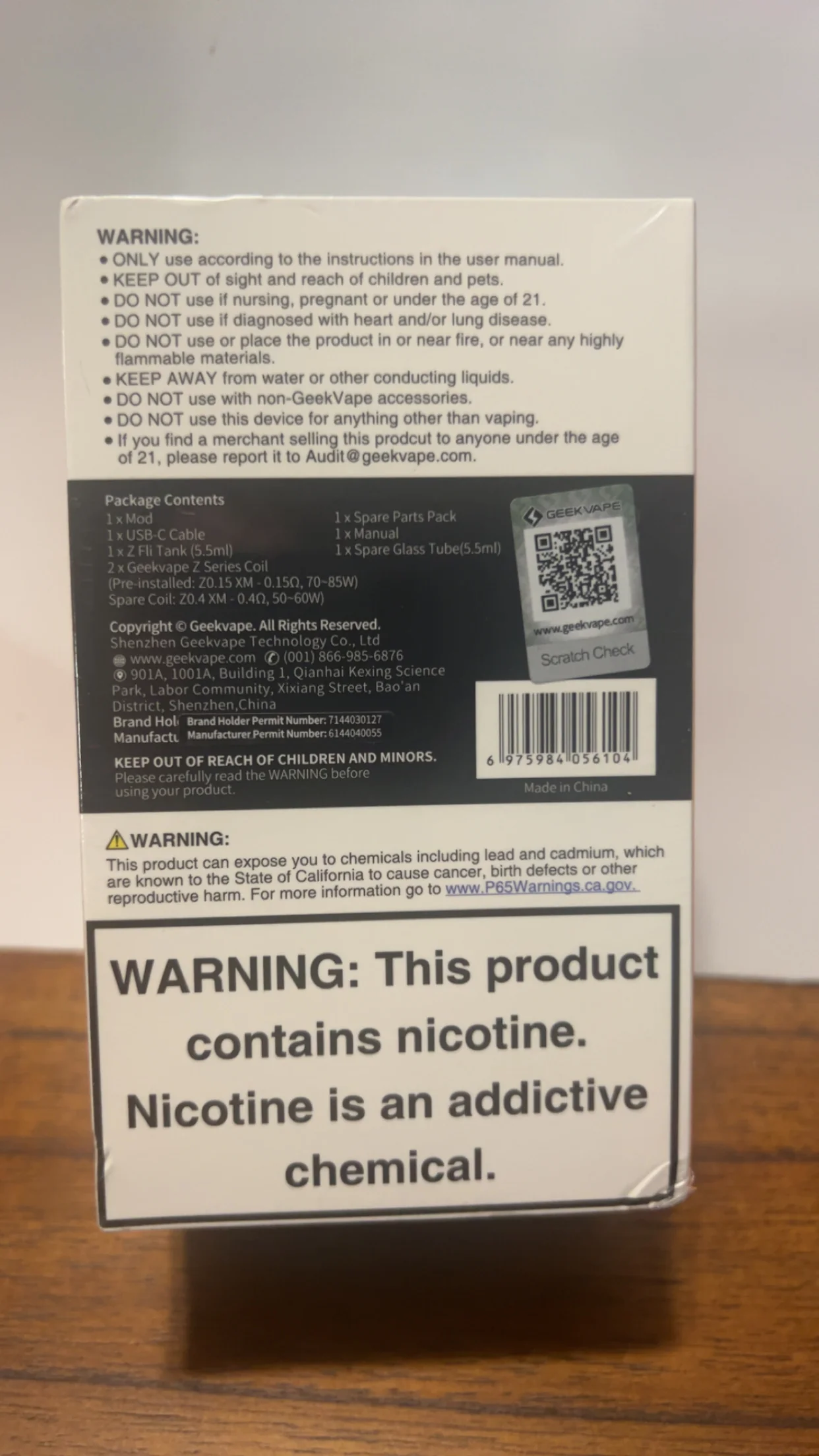 GeekVape Aegis Legend III Kit 200W 5.5ml Red - Thumbnail 2