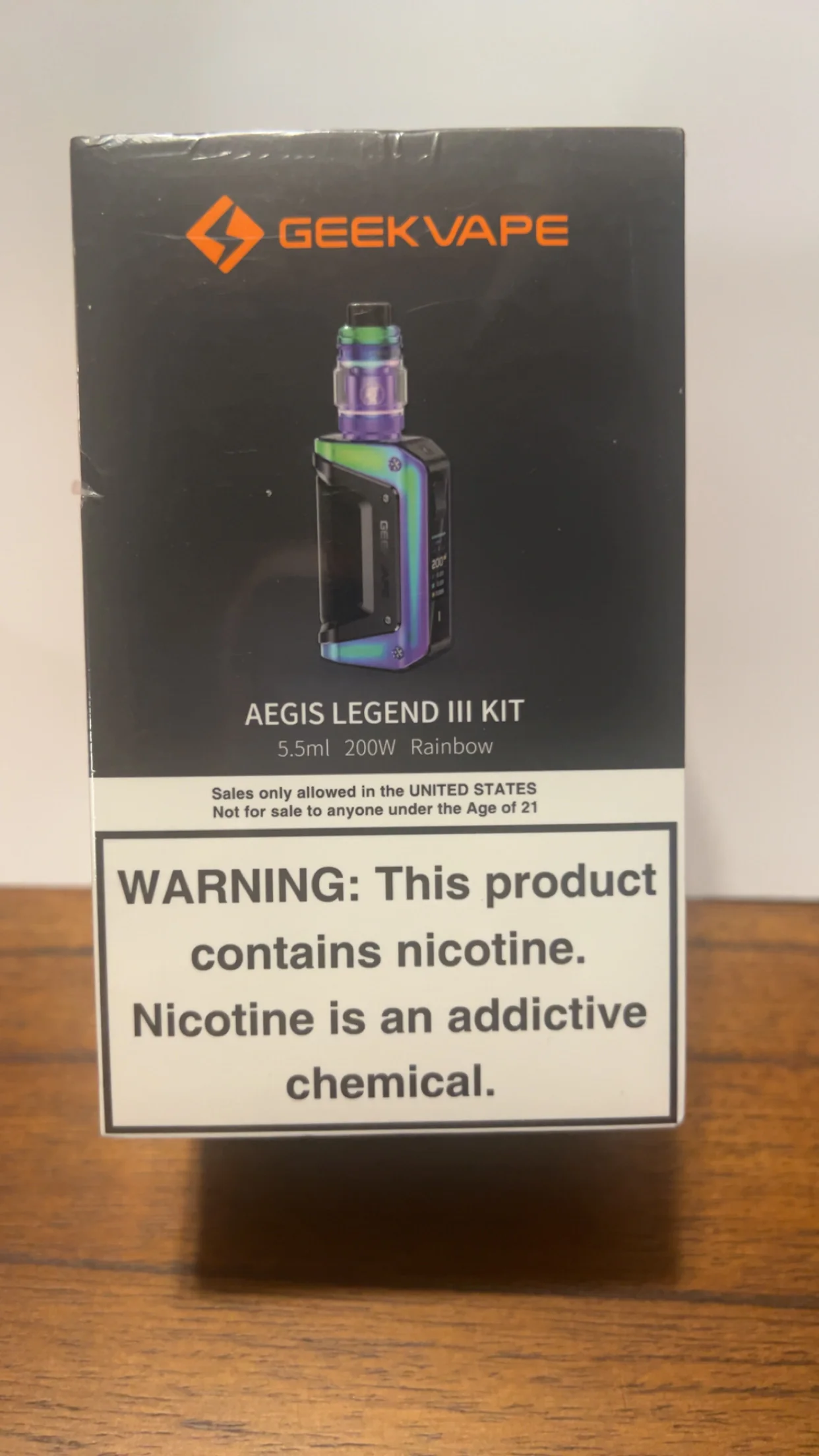GeekVape Aegis Legend III Kit 200W Rainbow