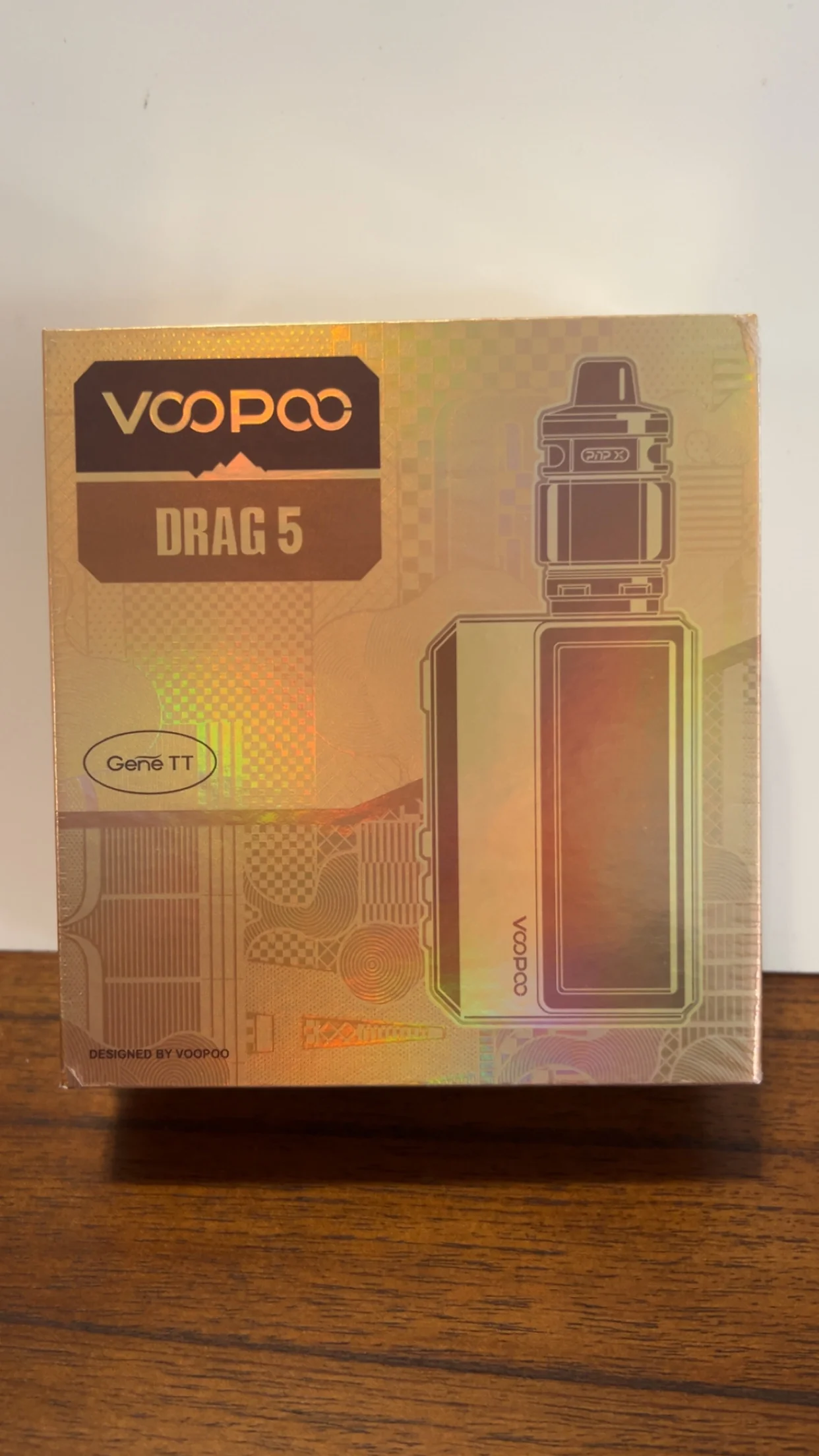 Voopoo Drag 5 Kit Gradient Blue Vape Mod
