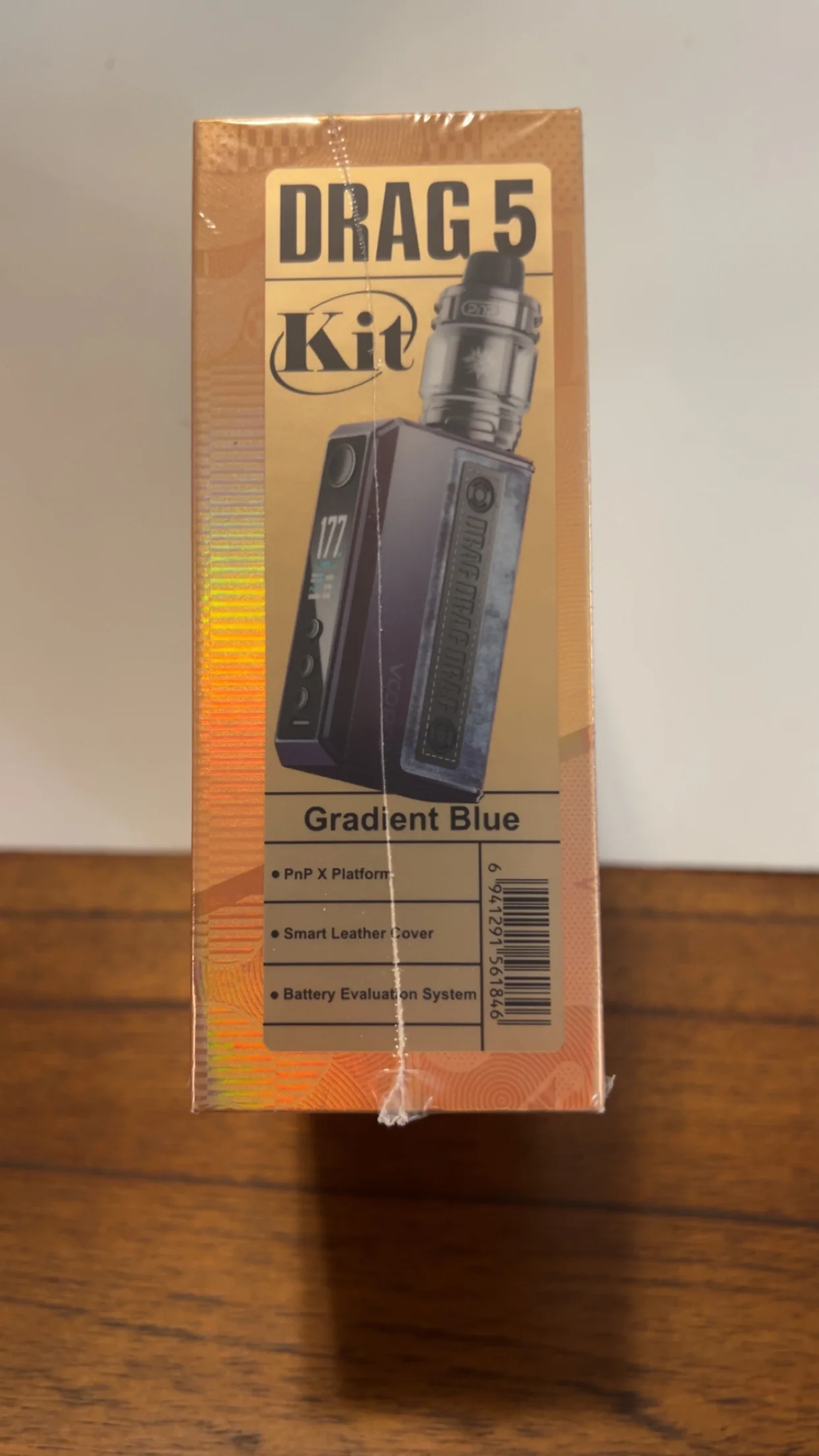 Voopoo Drag 5 Kit Gradient Blue Vape Mod - Thumbnail 2