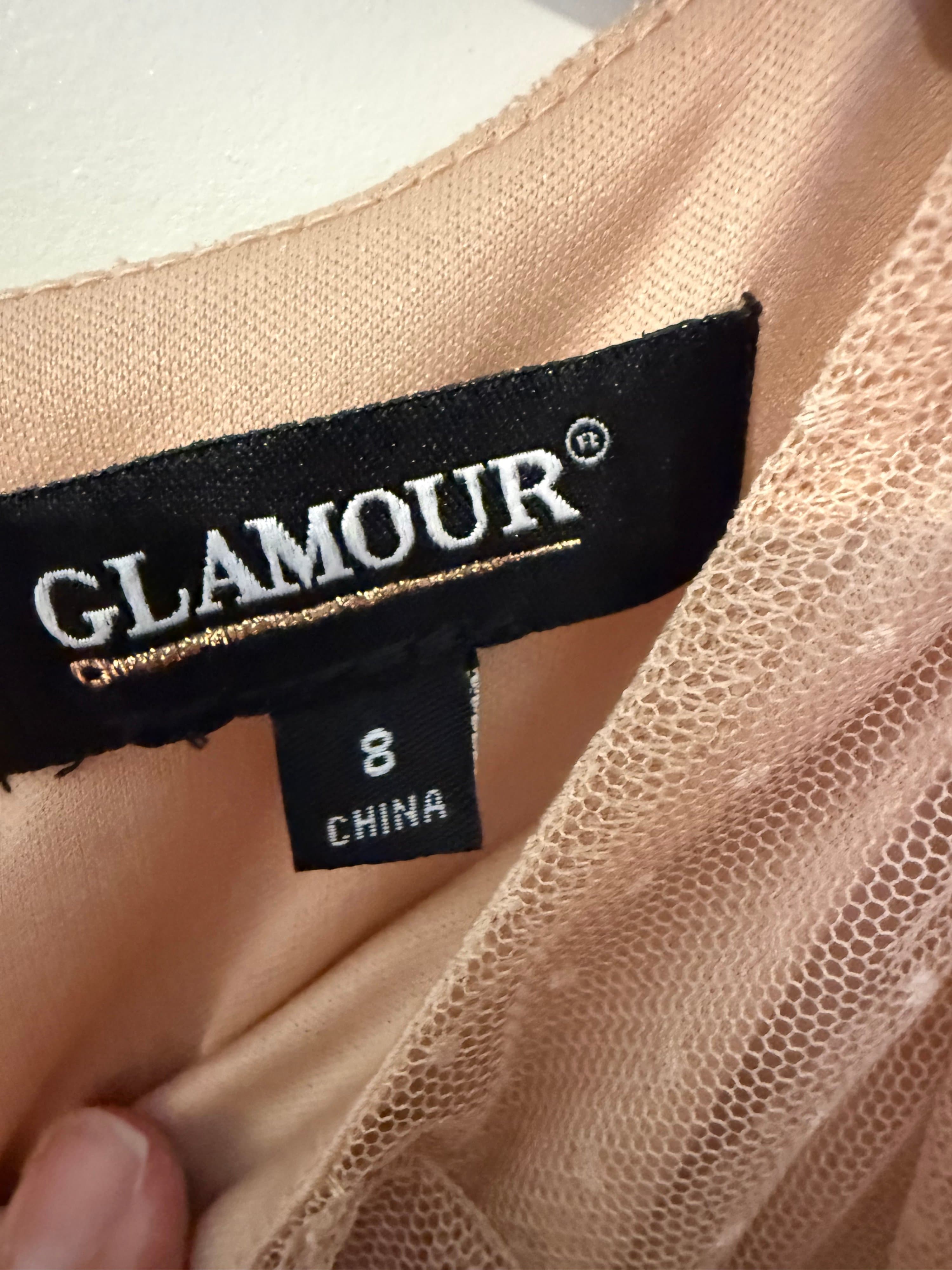 Glamour Layered Ruffle Dress Size 8 - Thumbnail 2