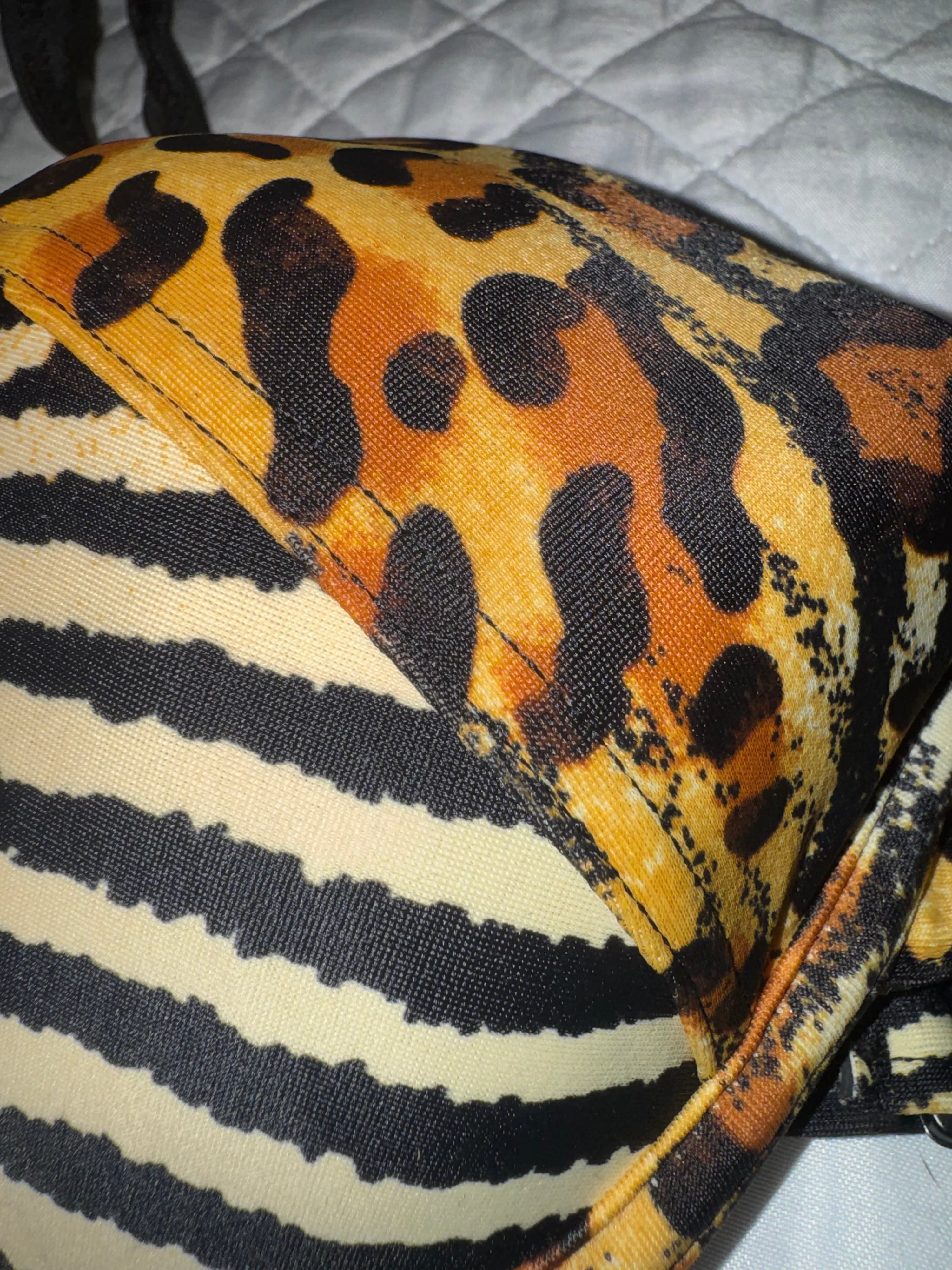 Animal Print Bikini Set Size M - Thumbnail 2