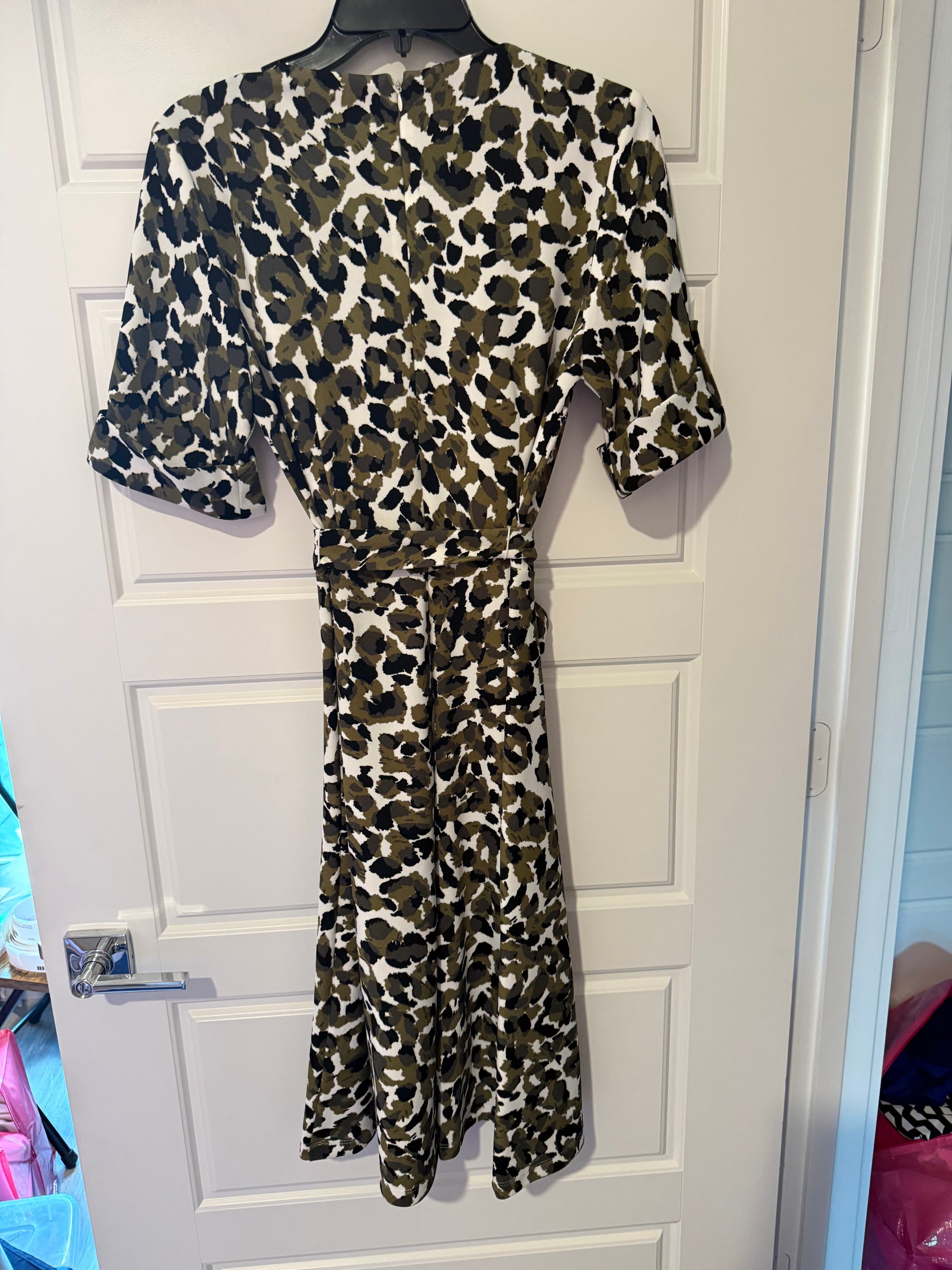 Shelby & Palmer Leopard Print Dress Size 16 - Thumbnail 5