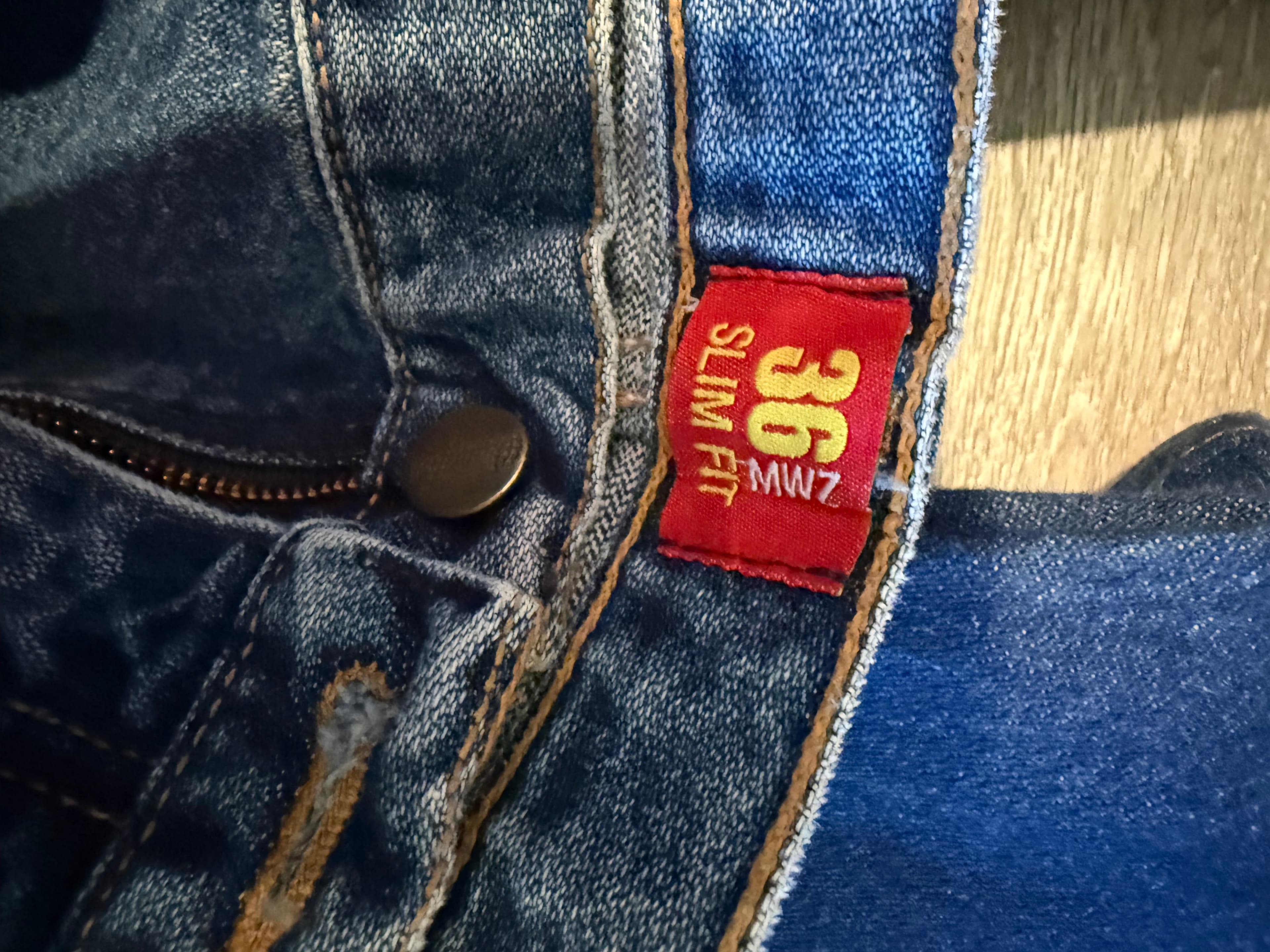 Wrangler Slim Fit Jeans Size 36 MWZ - Thumbnail 2