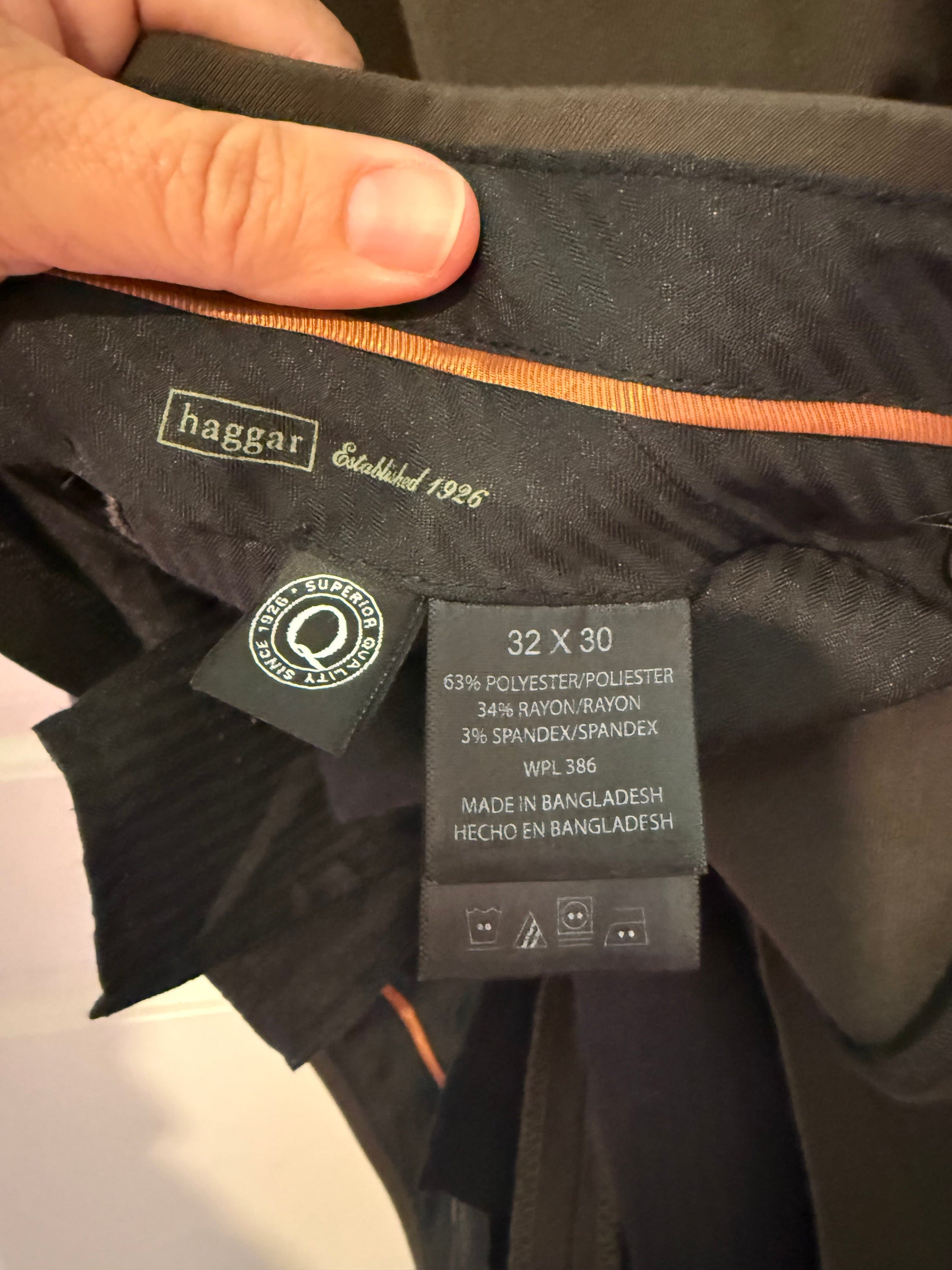 Haggar Men's Dress Pants 32x30 - Thumbnail 3
