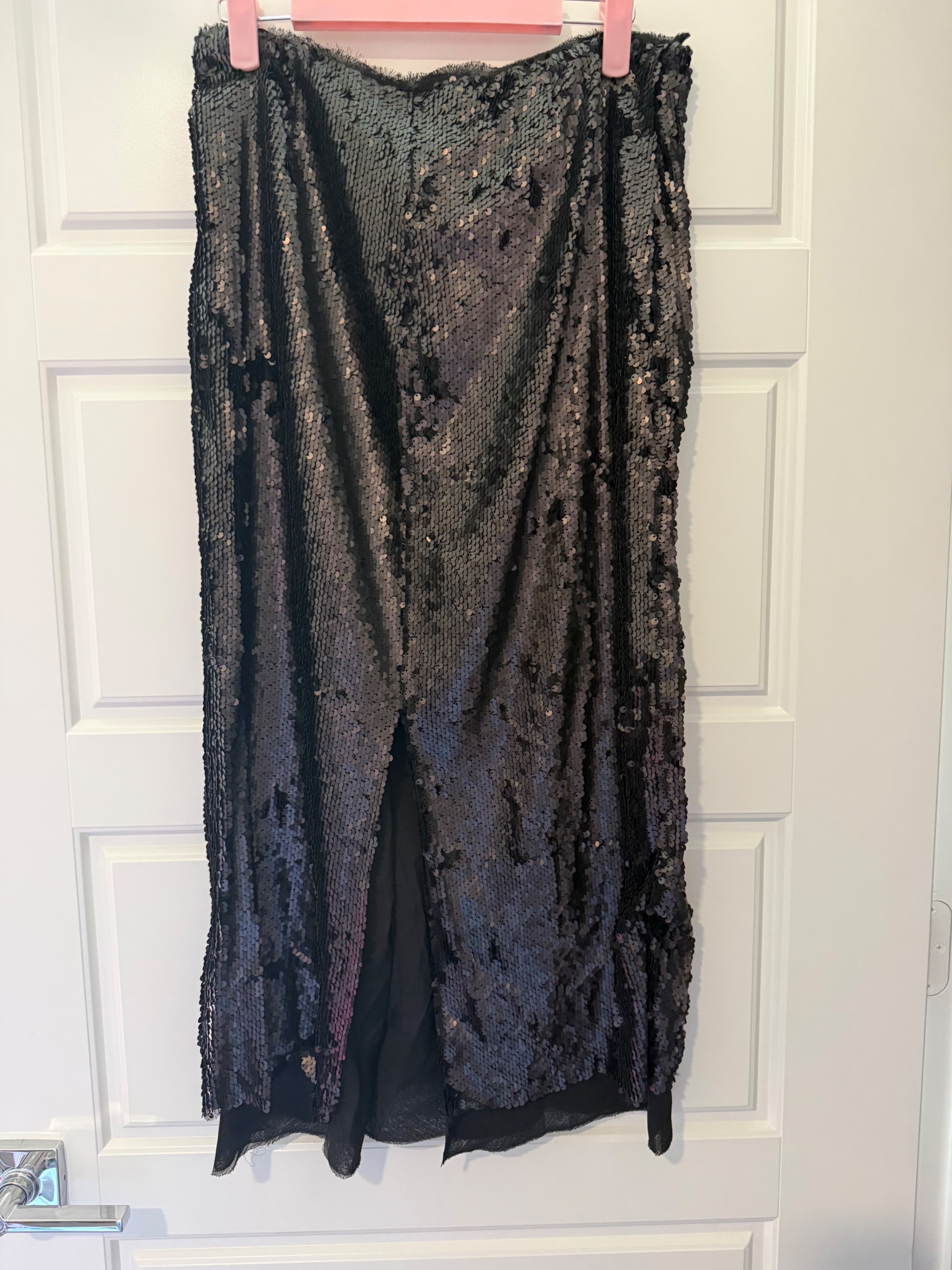 Talulah Sequin Midi Skirt Black Size M - Thumbnail 3